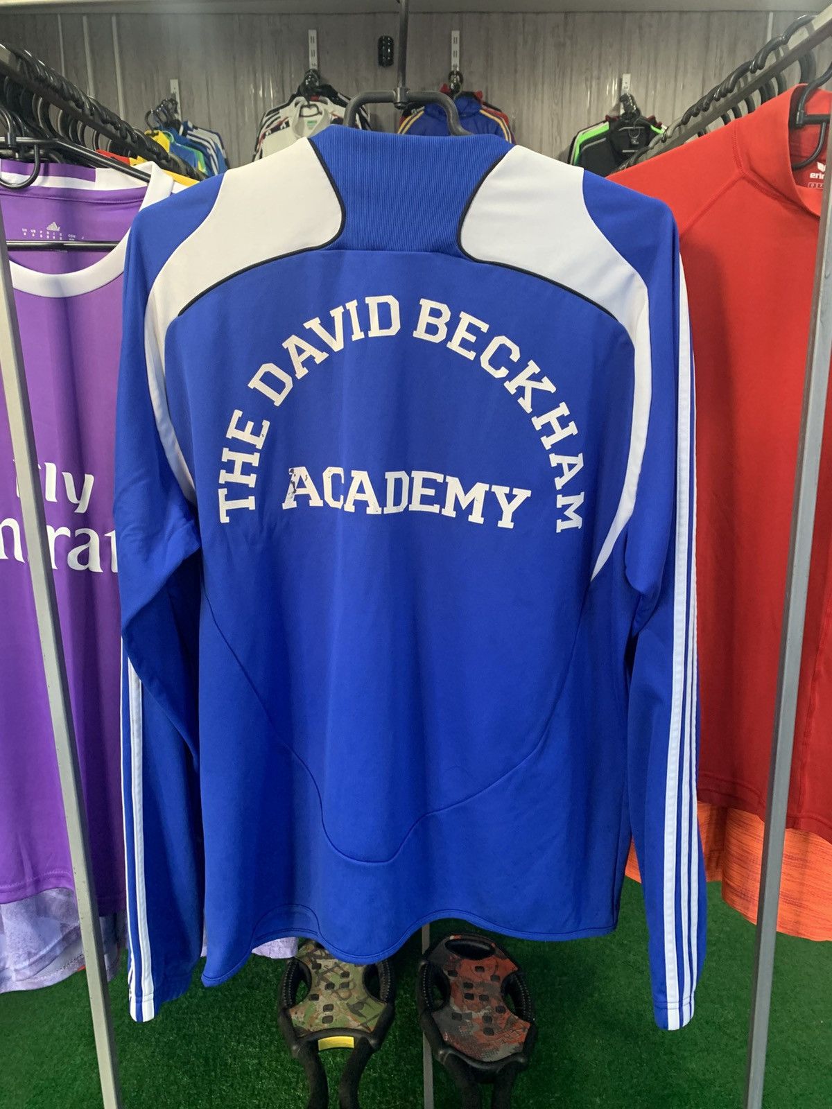 Adidas × David Beckham The David Beckham Academy Long Shirt Vintage 2008 Size L Size US L / EU 52-54 / 3 - 2 Thumbnail