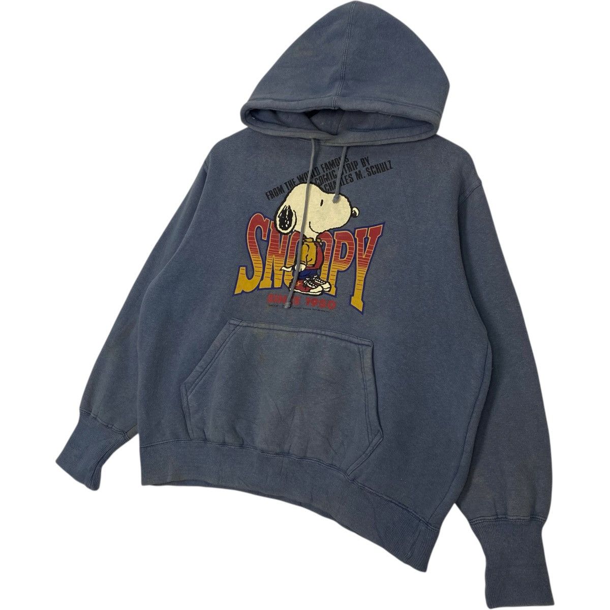 Other Vintage Peanuts Printed Hoodie Sweater Blue Size M Size US M / EU 48-50 / 2 - 2 Thumbnail