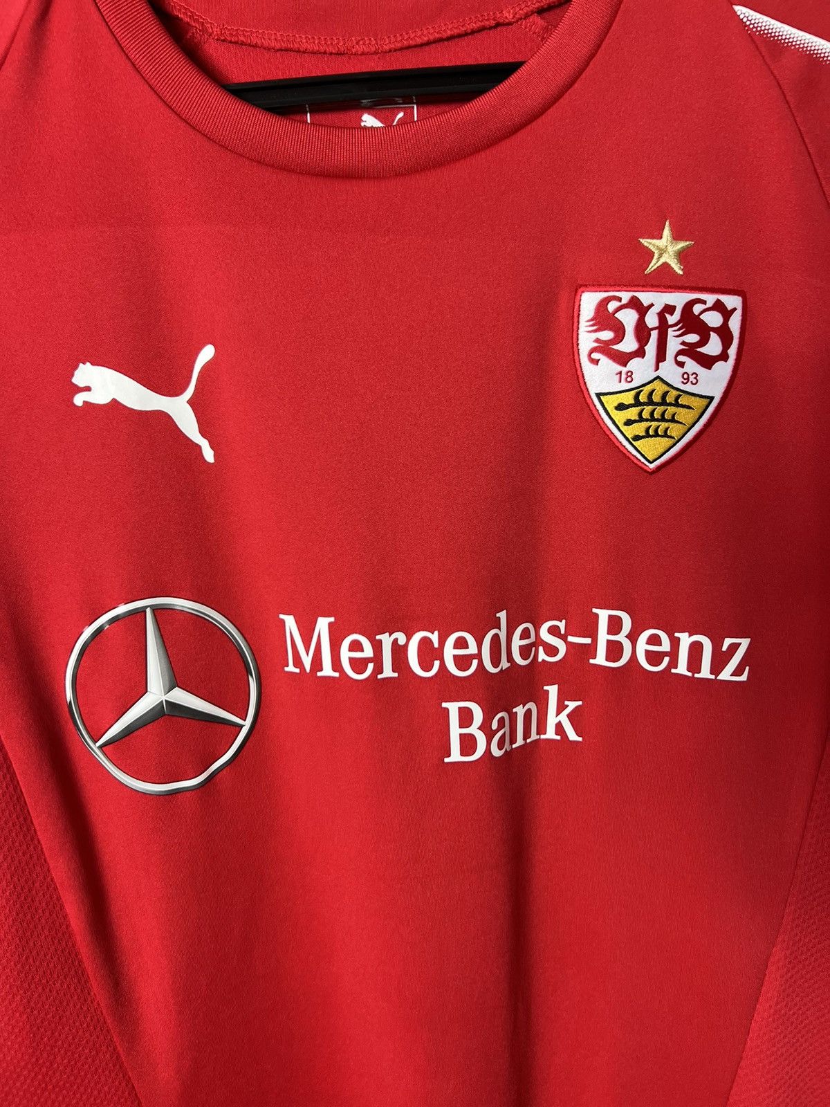 Puma Puma VFB Stuttgart Football Jersey Mercedes-Benz Size US S / EU 44-46 / 1 - 4 Thumbnail