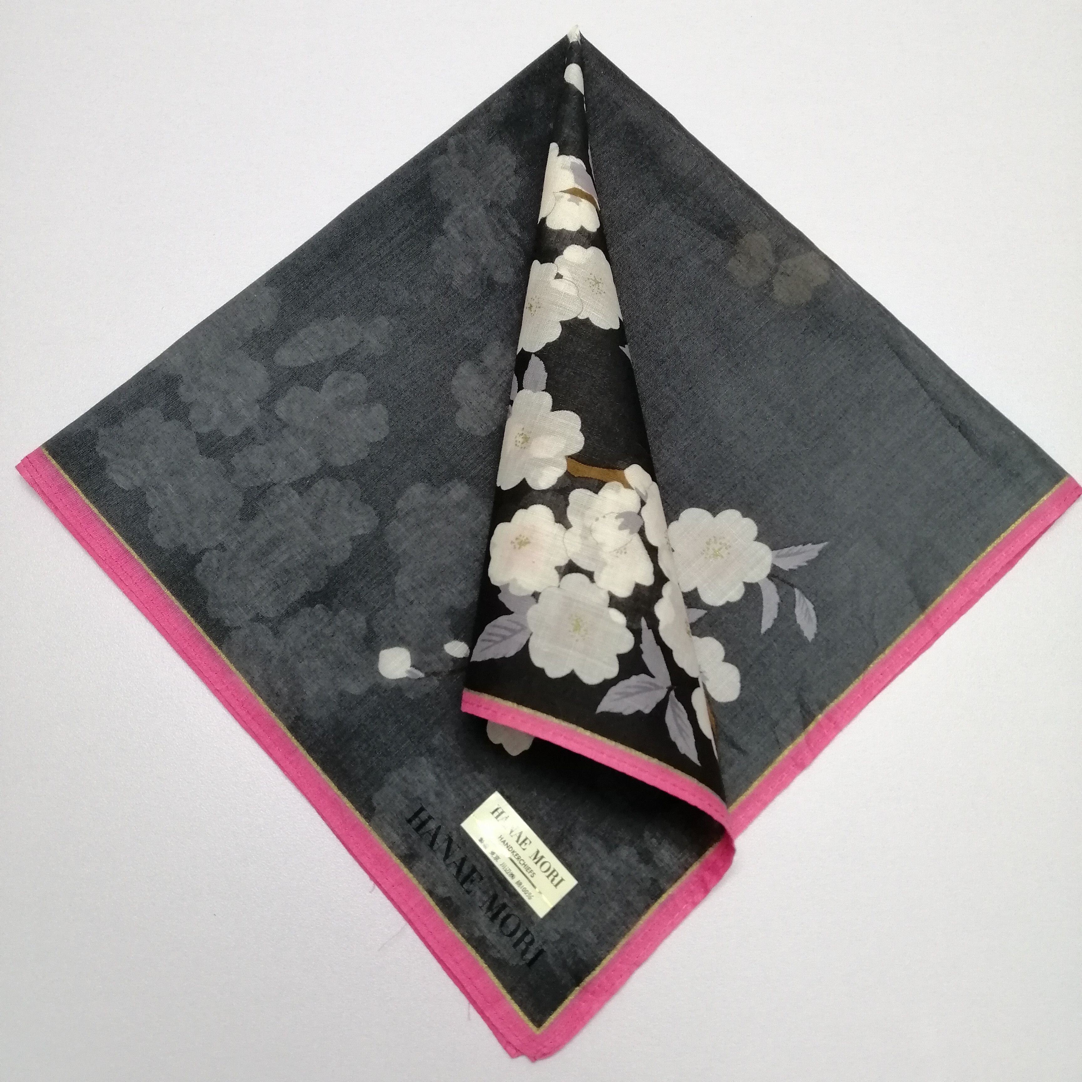 Hanae Mori Hanae Mori Handkerchief/Neckerchief/Bandana-KD2360 Size ONE SIZE - 1 Thumbnail
