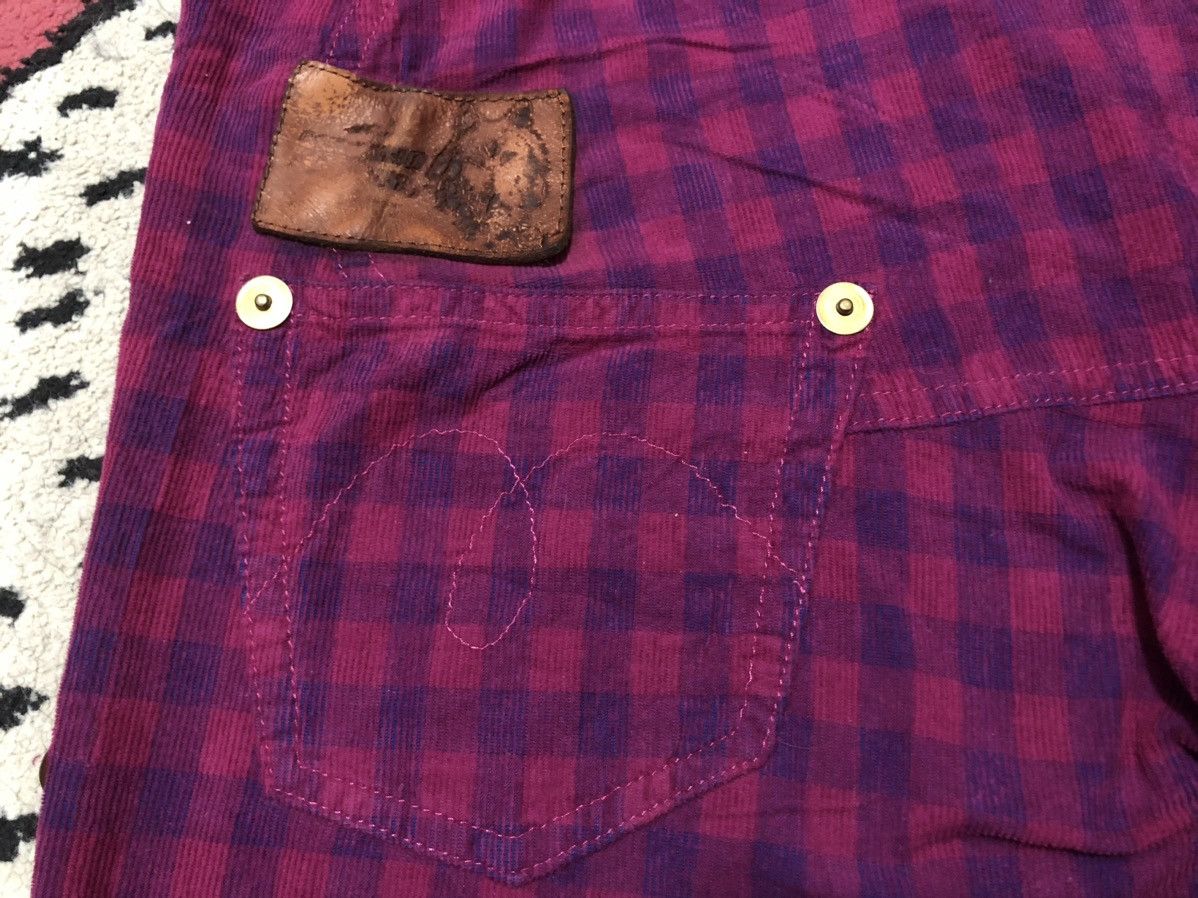 Issey Miyake RARE MERCIBEAUCOUP Japan CHECKERED Corduroy Trousers Pants Size US 32 / EU 48 - 3 Thumbnail