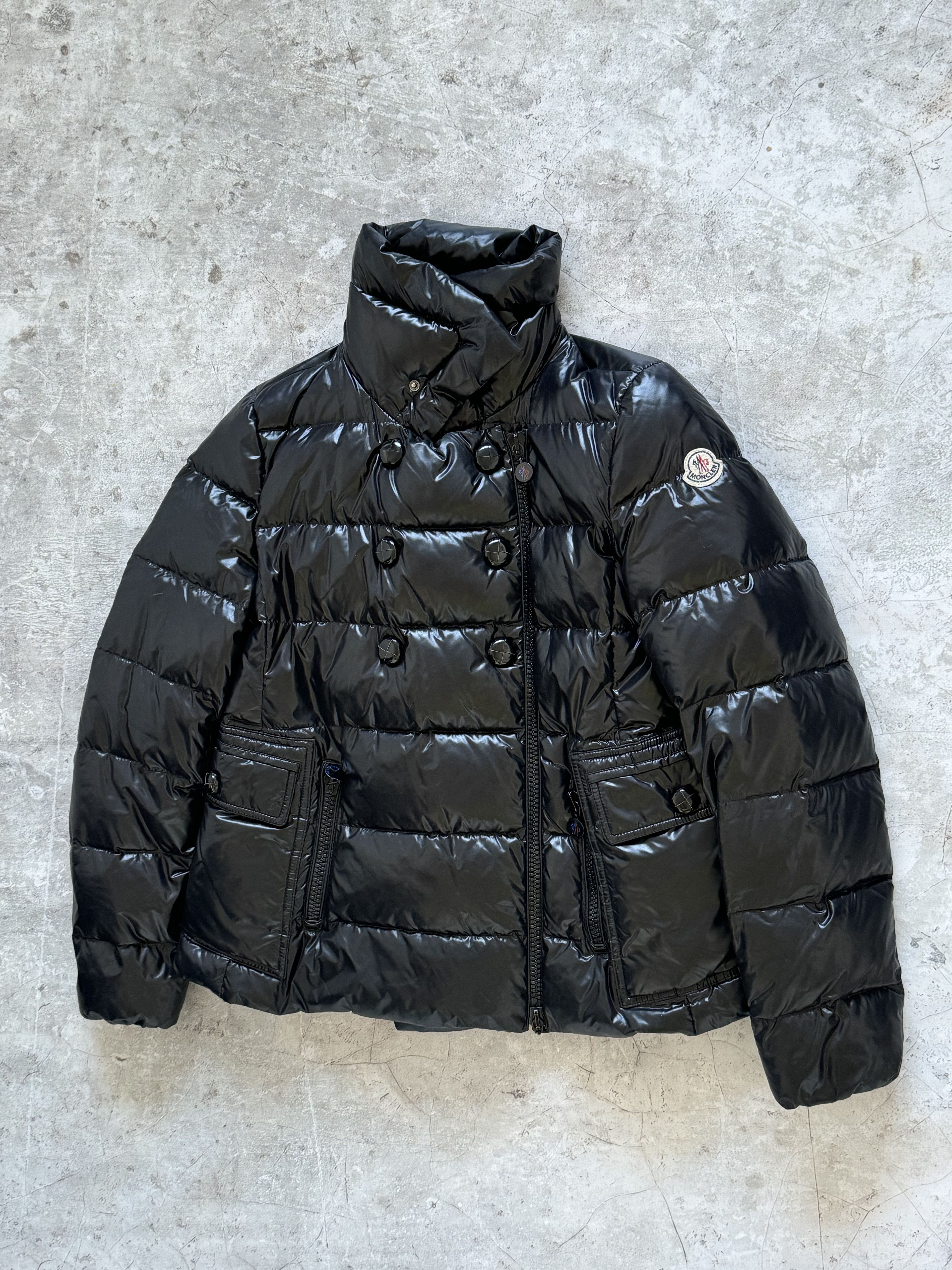Moncler Moncler Daim black puffer women jacket Size L / US 10 / IT 46 - 6 Thumbnail