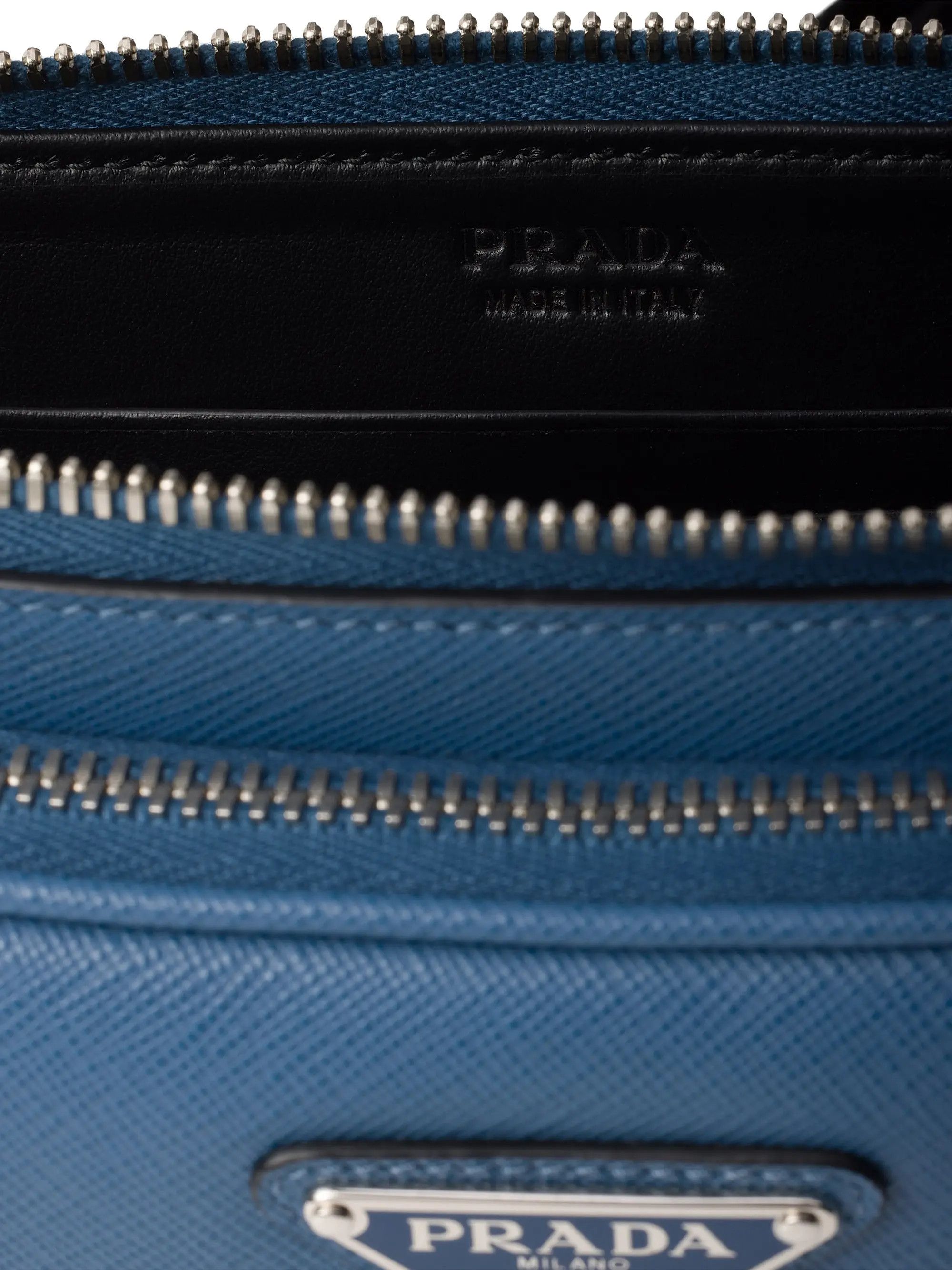 Prada o1bcso1str1025 Size: OS / Saffiano Leather Belt Bag in Blue Size ONE SIZE - 4 Thumbnail