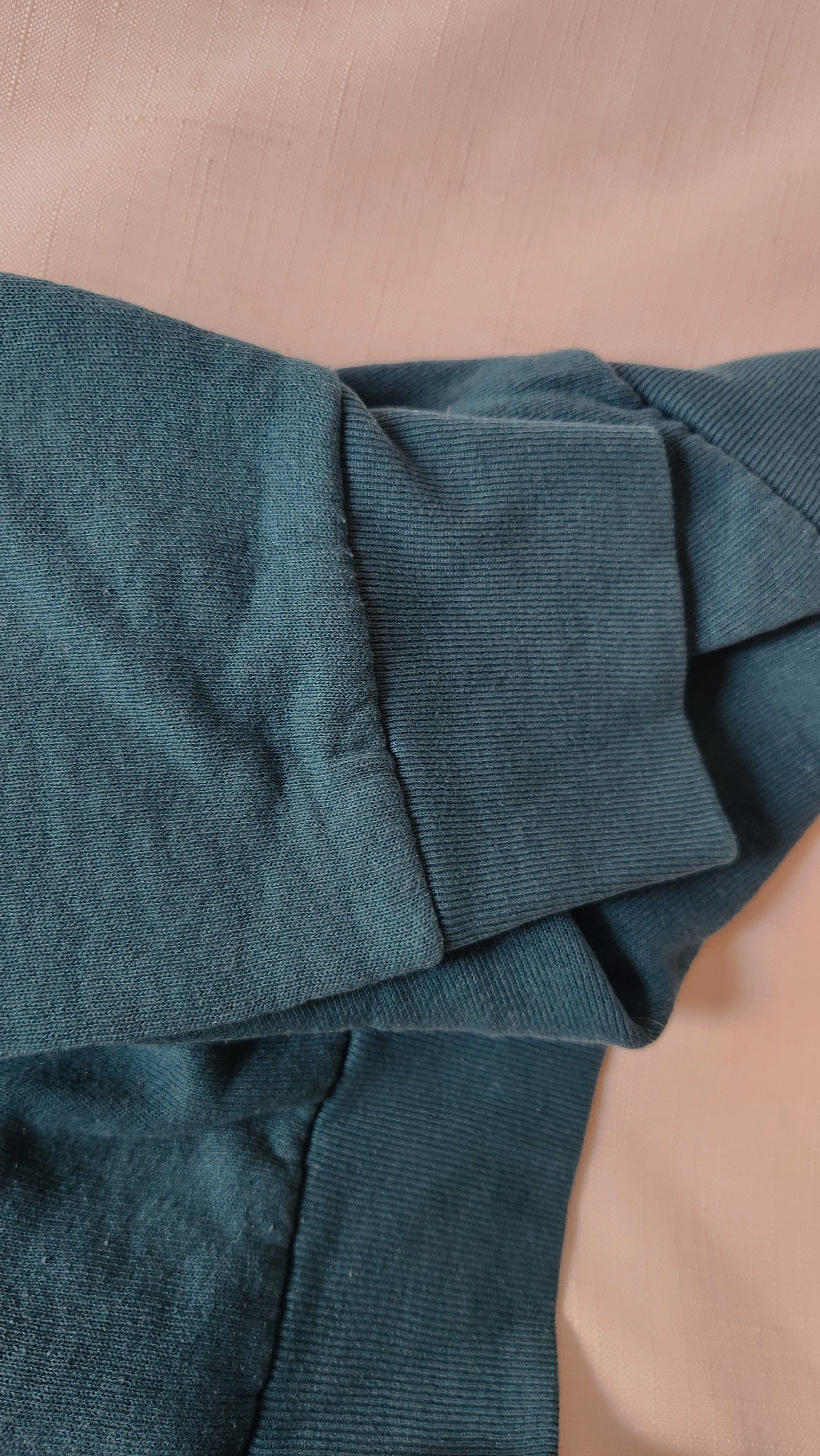 Fruit Of The Loom × Vintage Fruit of the Loom FOTL Vintage Blank Crewneck Sweater Teal Size US M / EU 48-50 / 2 - 8 Thumbnail