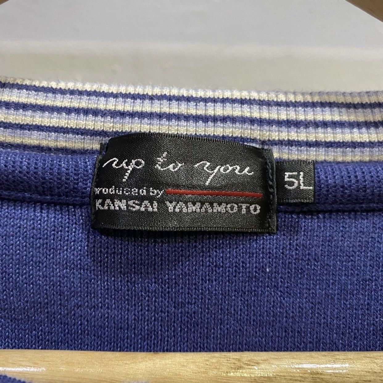 Japanese Brand × Kansai Yamamoto × Vintage Vintage Kansai Yamamoto Up to you true vintage Size US XXL / EU 58 / 5 - 5 Thumbnail