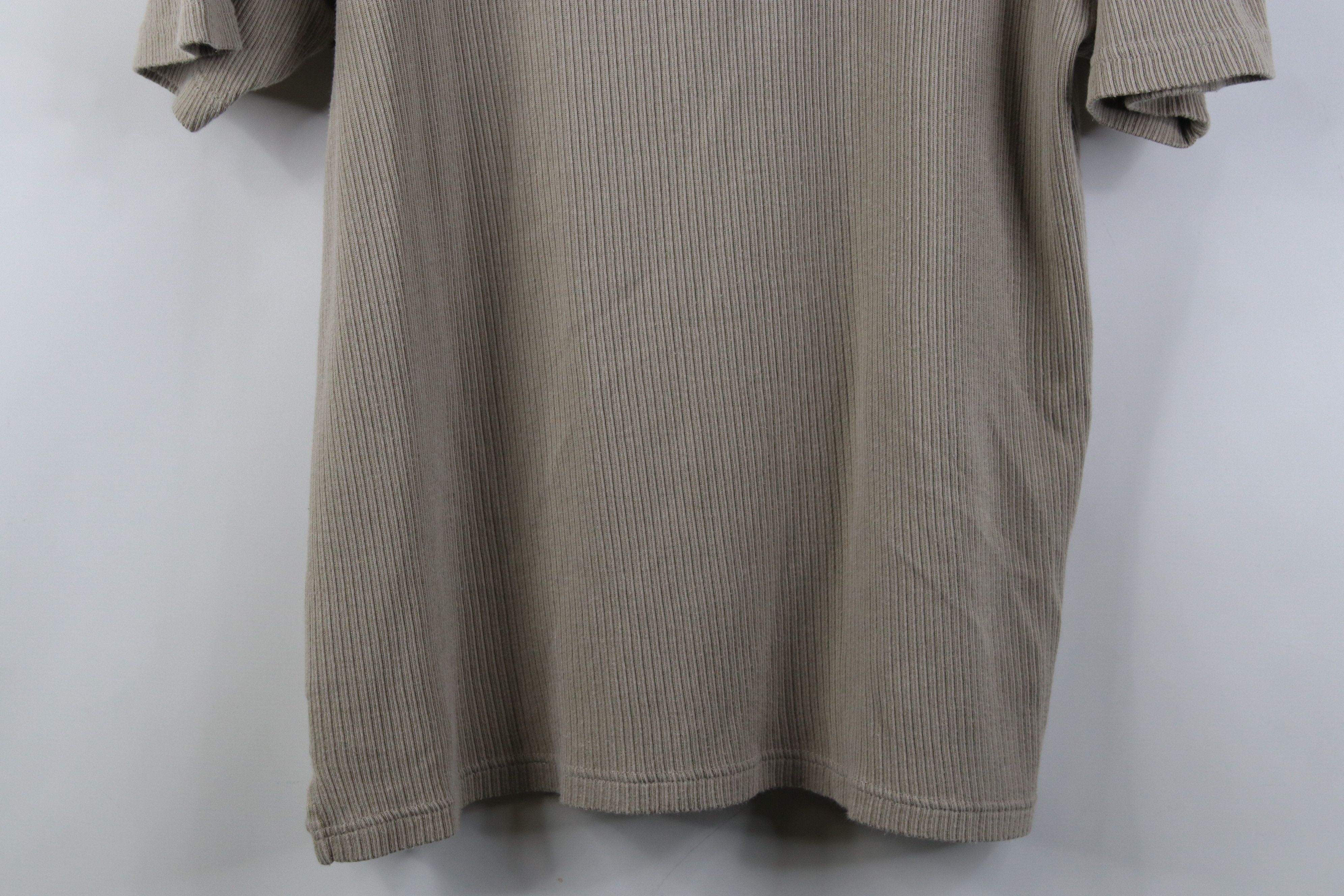 Vintage Vintage 90s Streetwear Striped Ribbed Knit Golf Polo Shirt Size US M / EU 48-50 / 2 - 3 Thumbnail