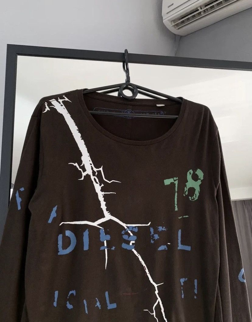 Diesel Diesel Long Sleeve Vintage Size US M / EU 48-50 / 2 - 2 Thumbnail