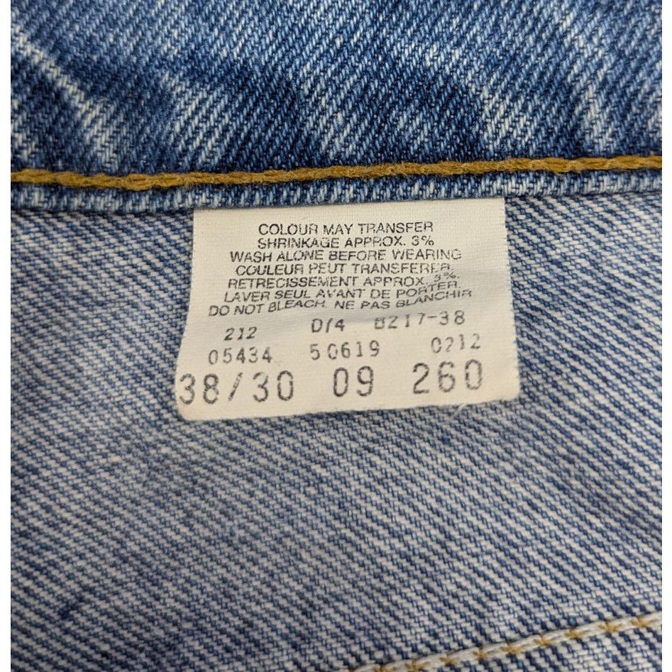 Levi's × Levi's Vintage Clothing × Vintage Vintage Levis 619 Made in Canada Orange Tab Blue Jeans Size US 36 / EU 52 - 6 Thumbnail