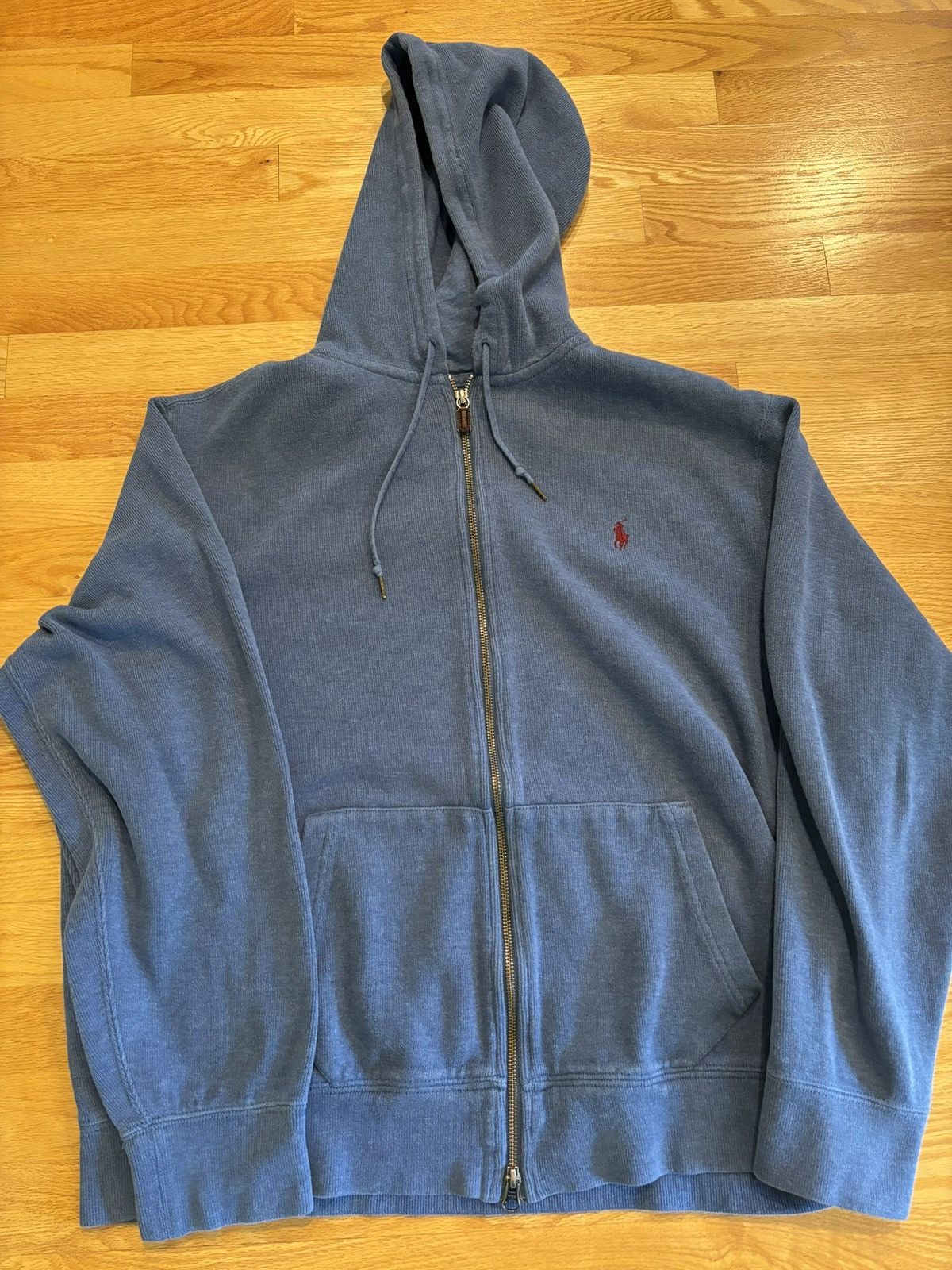 Polo Ralph Lauren Polo Ralph Lauren Zip Up Hoodie Size US XL / EU 56 / 4 - 1 Thumbnail