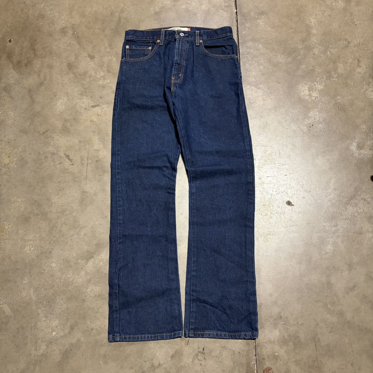 Levi's Vintage Levis 517 Boot Cut Jeans Relaxed Dark Wash Western Size US 33 - 4 Thumbnail