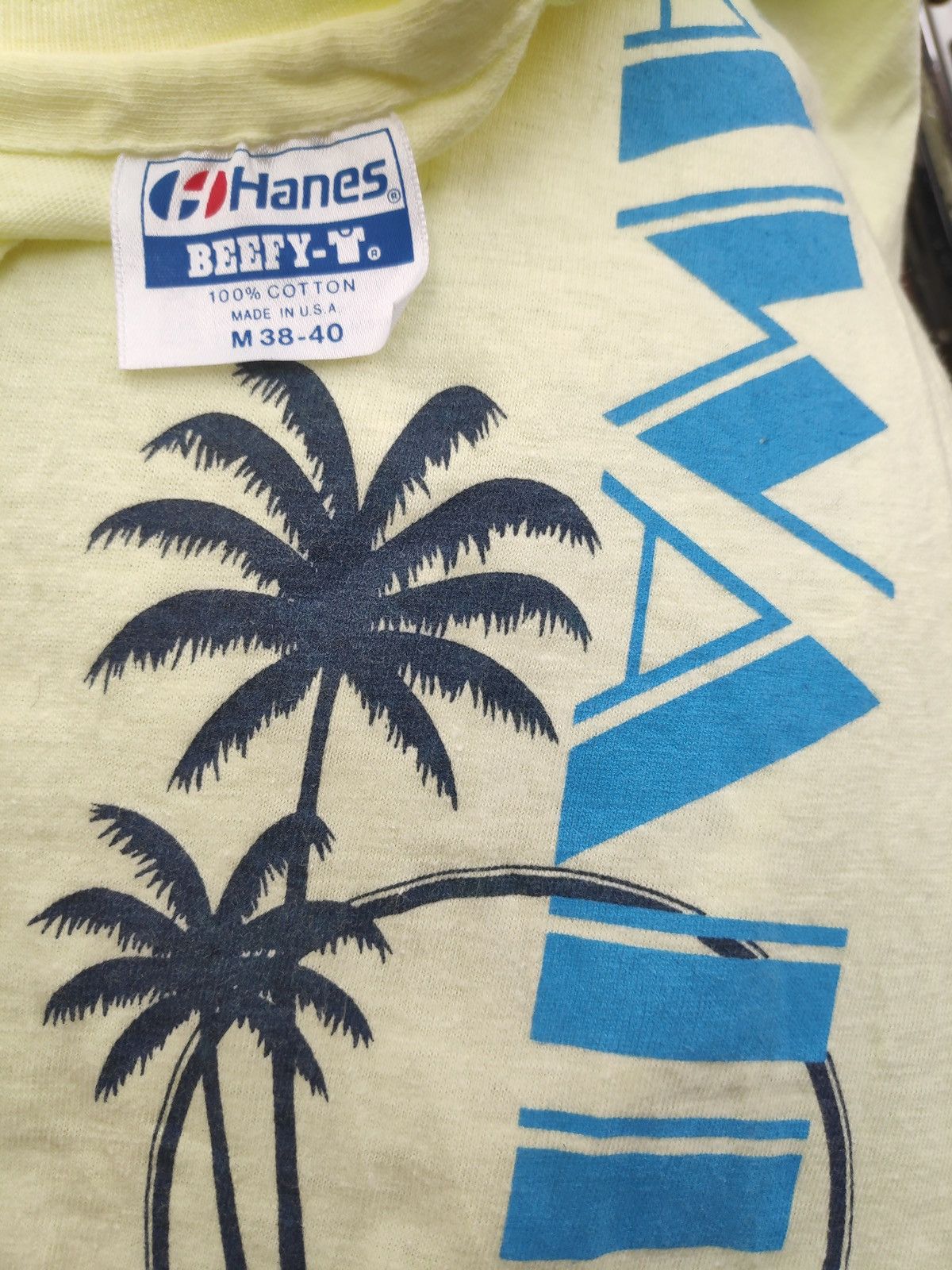 Hanes Vtg Hawaii Shirt Size US S / EU 44-46 / 1 - 2 Thumbnail