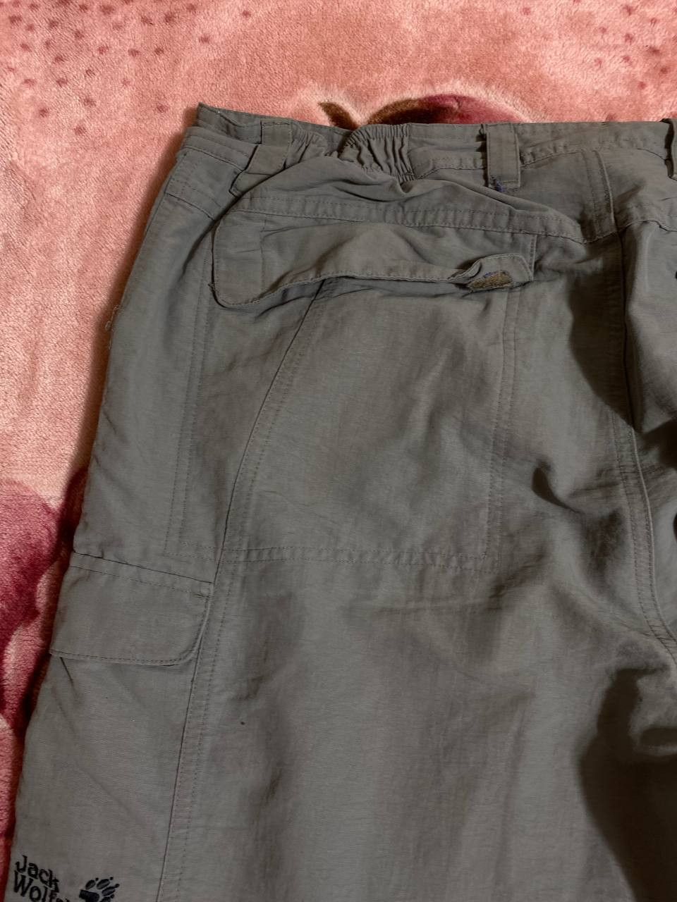 Jack Wolfskin × Vintage Vintage Y2K Jack Wolfskins Baggy Grunge Denim cargo pants Size US 36 / EU 52 - 13 Thumbnail