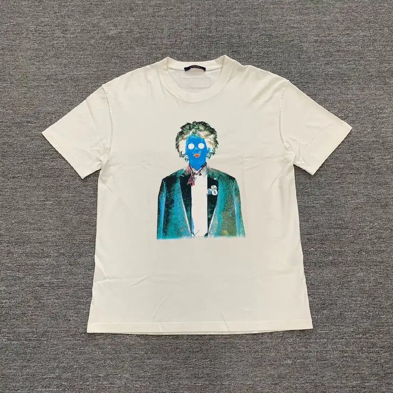 Louis Vuitton Louis Vuitton White Cotton Women's T-Shirt 0089 Size XL / US 12-14 / IT 48-50 - 1 Thumbnail