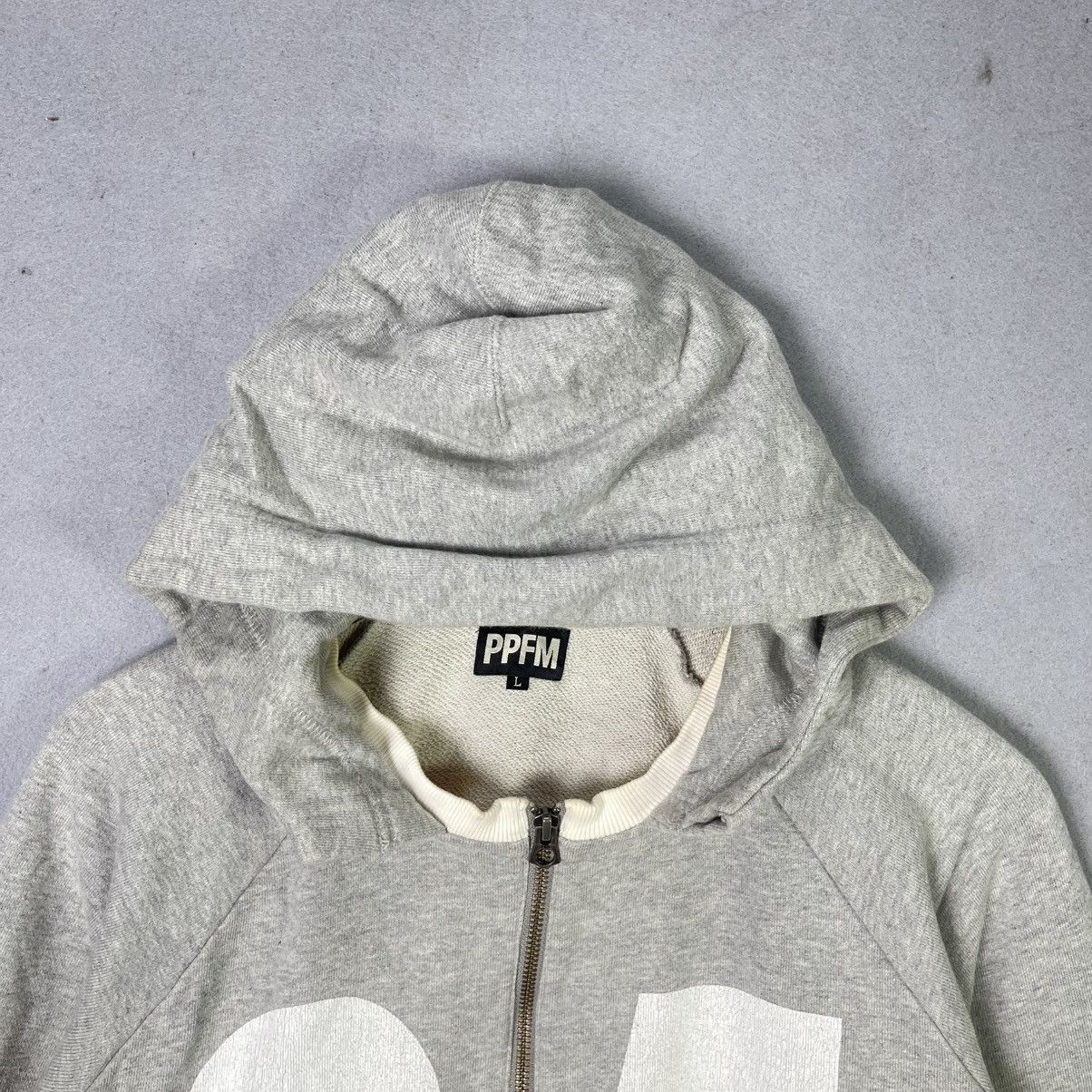 PPFM PPFM Japan “85” Zip-Up Hoodie Grey Streetwear Minimal Size US S / EU 44-46 / 1 - 2 Thumbnail