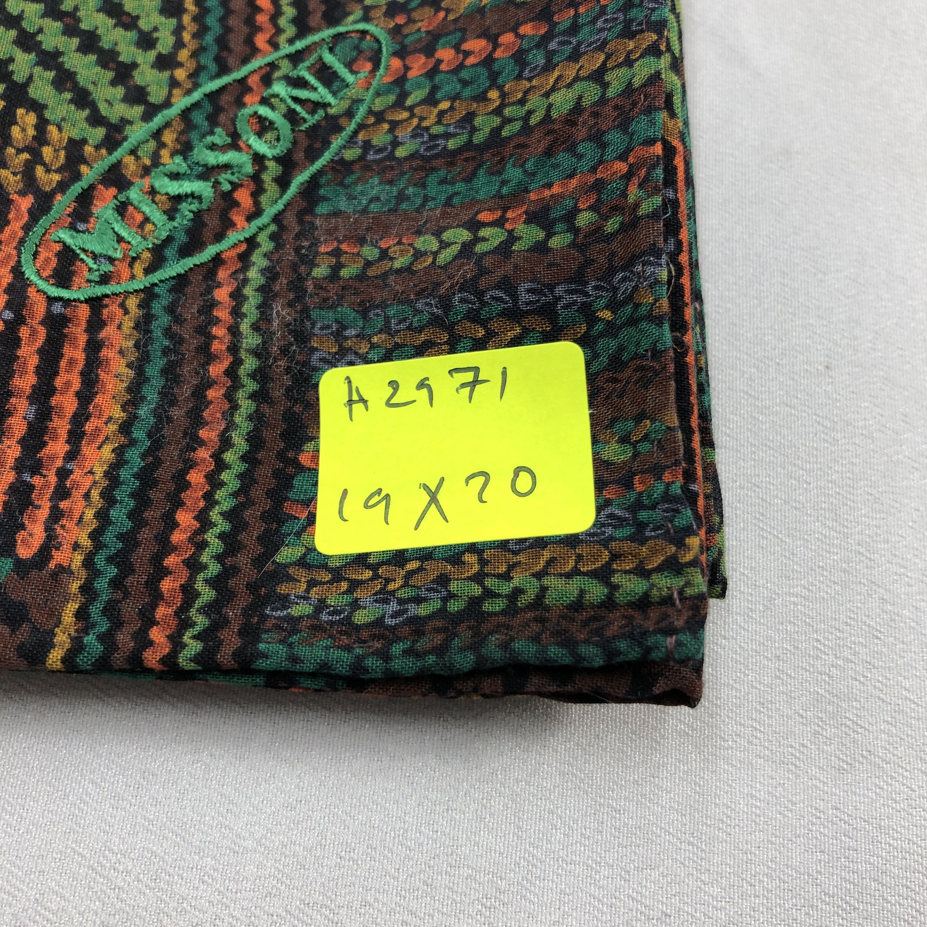 Missoni Missoni Handkerchief Neckerchief Bandana H2971 Size ONE SIZE - 7 Thumbnail