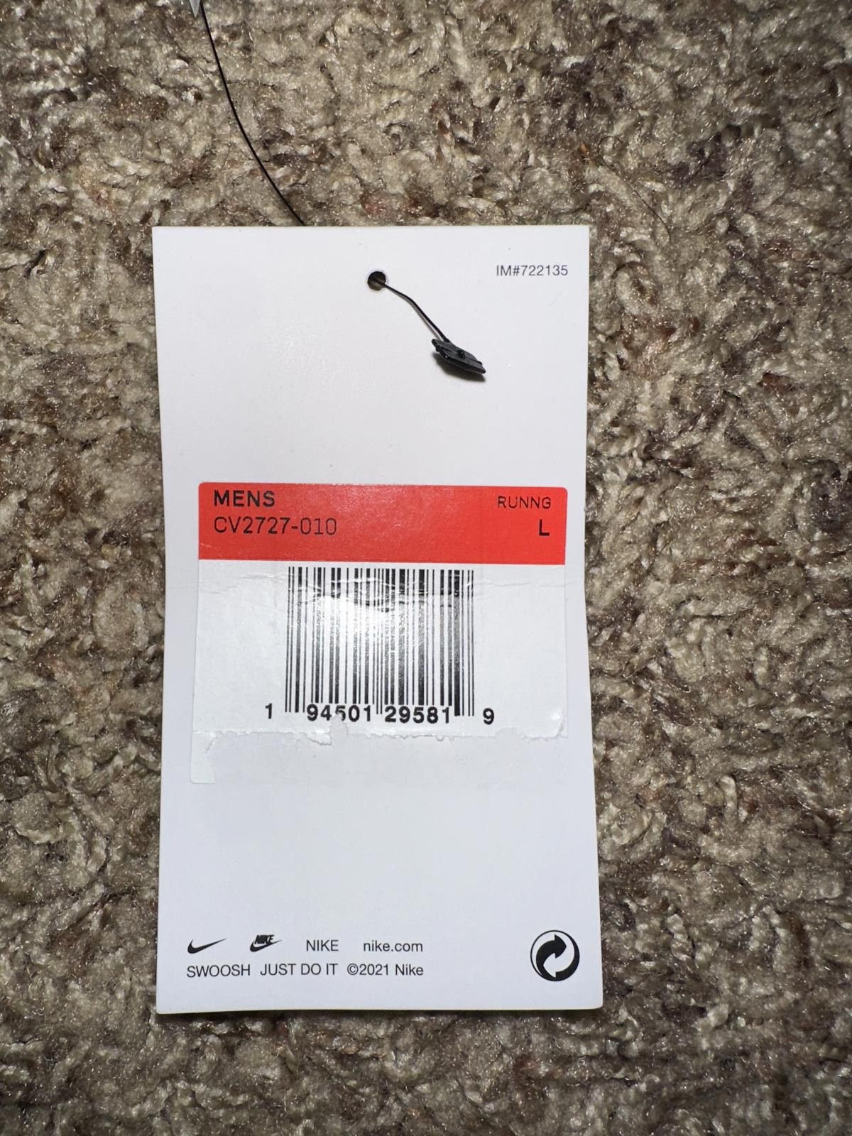 Nike Nike Men’s Fast Dri-FIT Brief-Lined Running 1/2-LengthTights Size US 34 / EU 50 - 6 Thumbnail