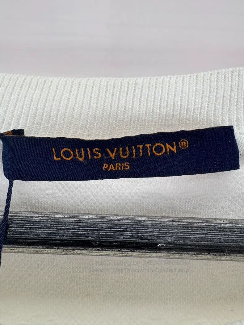 Louis Vuitton Louis Vuitton White presbyopic dark grain full print short Size US L / EU 52-54 / 3 - 6 Thumbnail