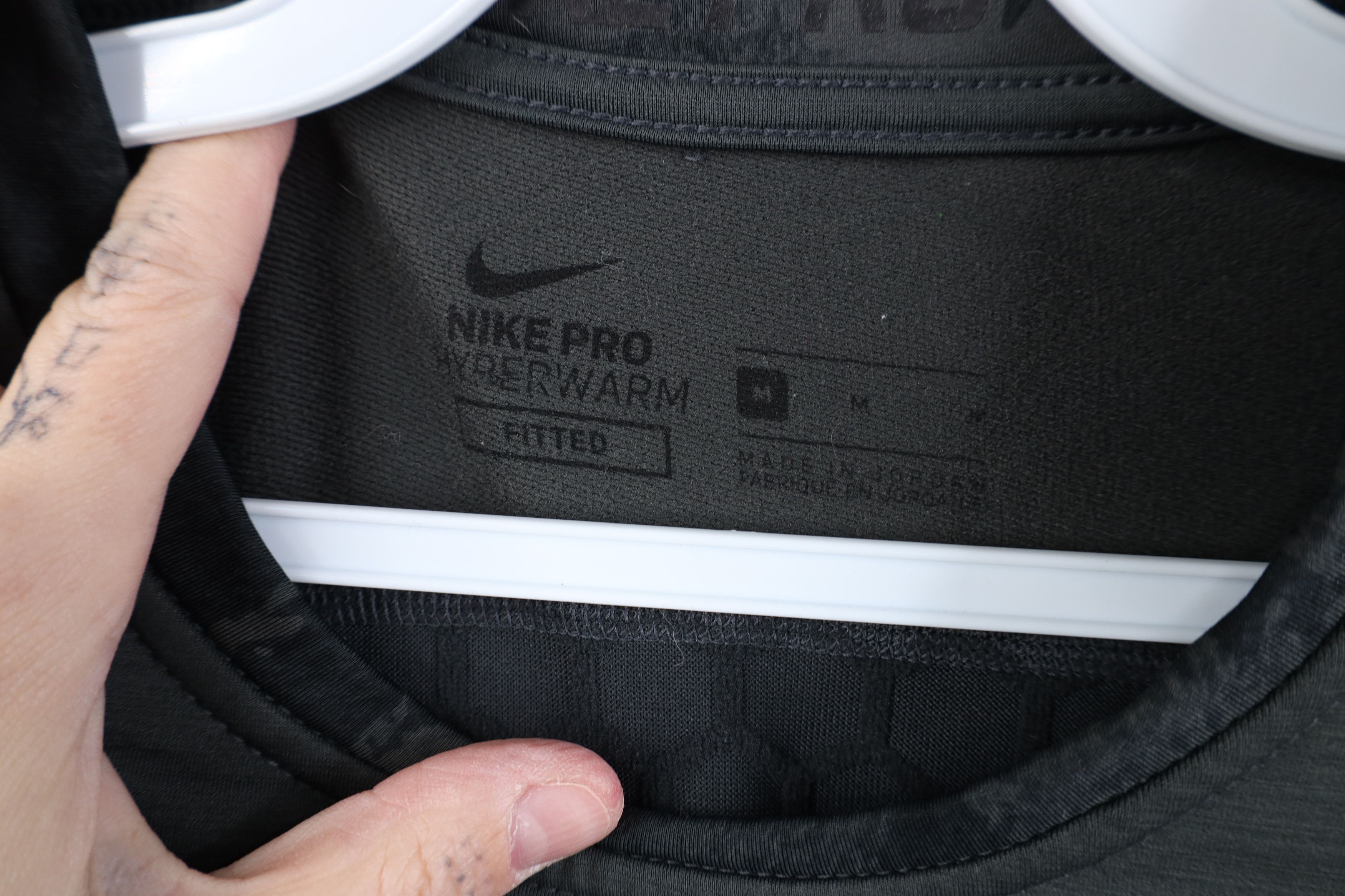Nike Nike Pro Combat Fleece Lined Fitted Compression T-Shirt Size US M / EU 48-50 / 2 - 8 Thumbnail