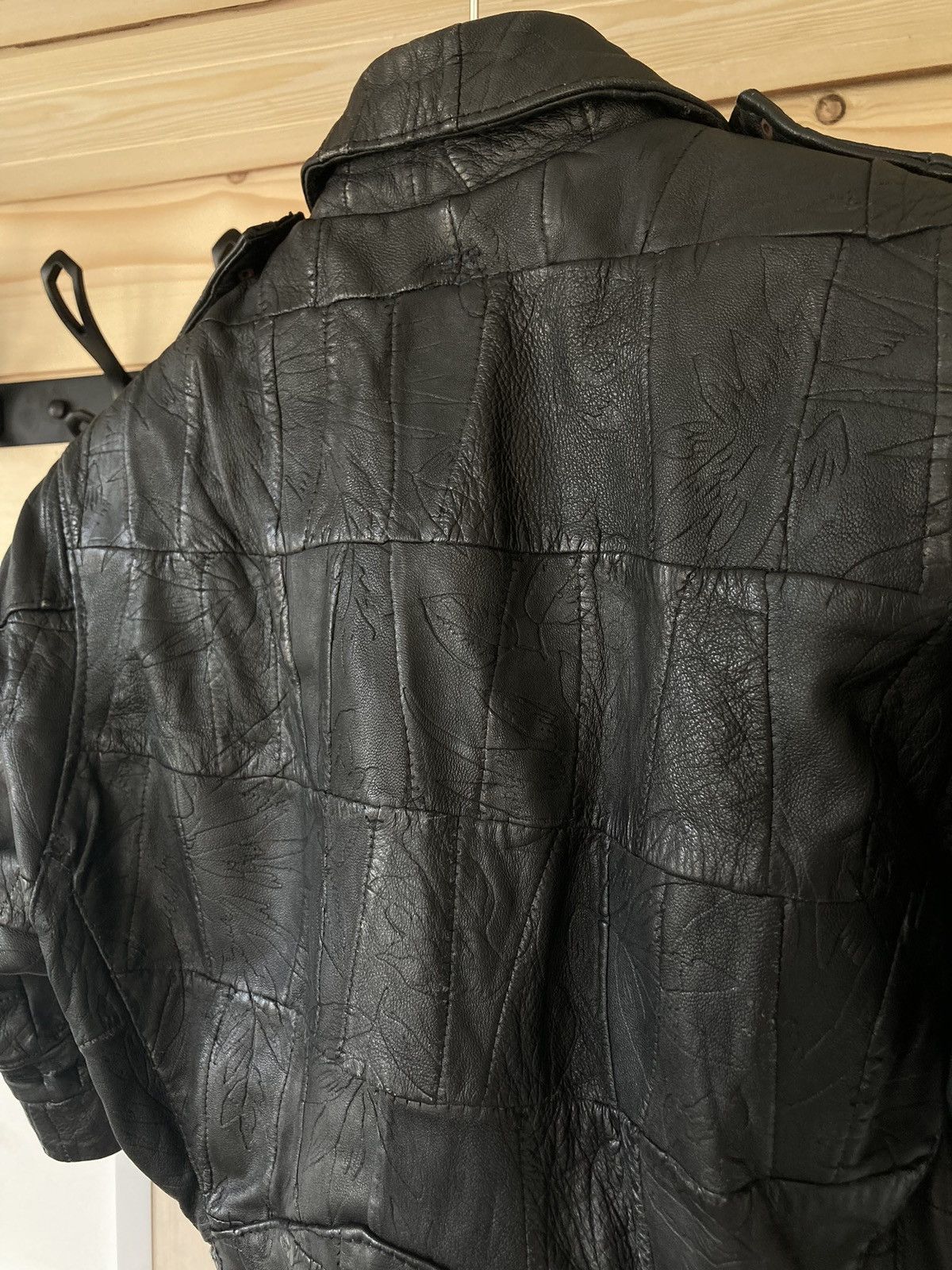 Dr. Martens × Vintage Vintage Dr. Martens 90s Leather Jacket Cropped Japanese Size S / US 4 / IT 40 - 6 Thumbnail