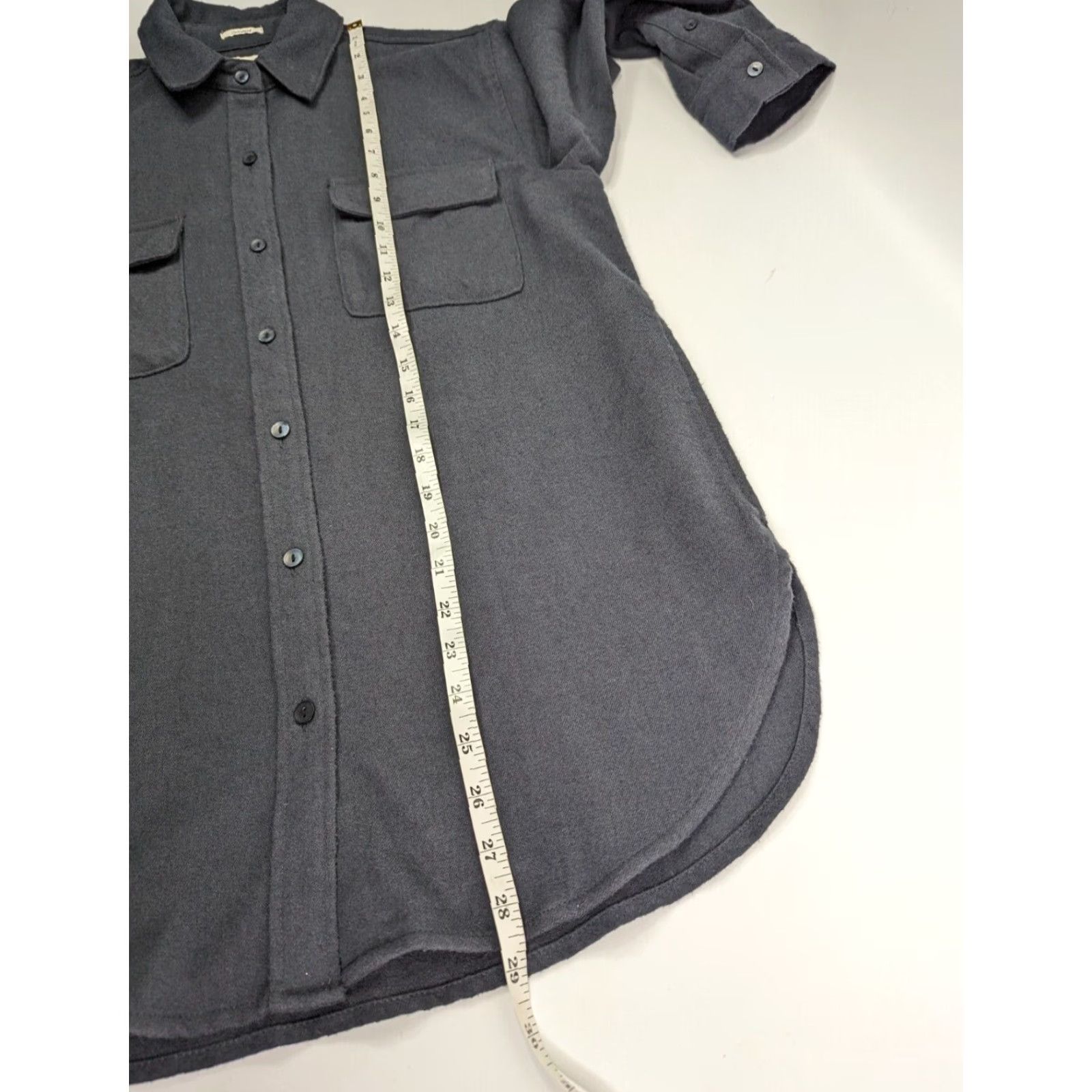 Abercrombie & Fitch VINTAGE Abercrombie & Fitch Oversized Button Up Blouse Shirt Jacket Long Sleeve Women XS Size XS / US 0-2 / IT 36-38 - 6 Thumbnail