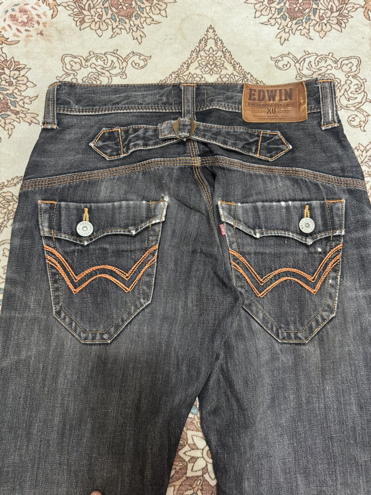 Edwin Vintage Edwin XV Distressed Flared Jeans Size US 31 - 8 Thumbnail