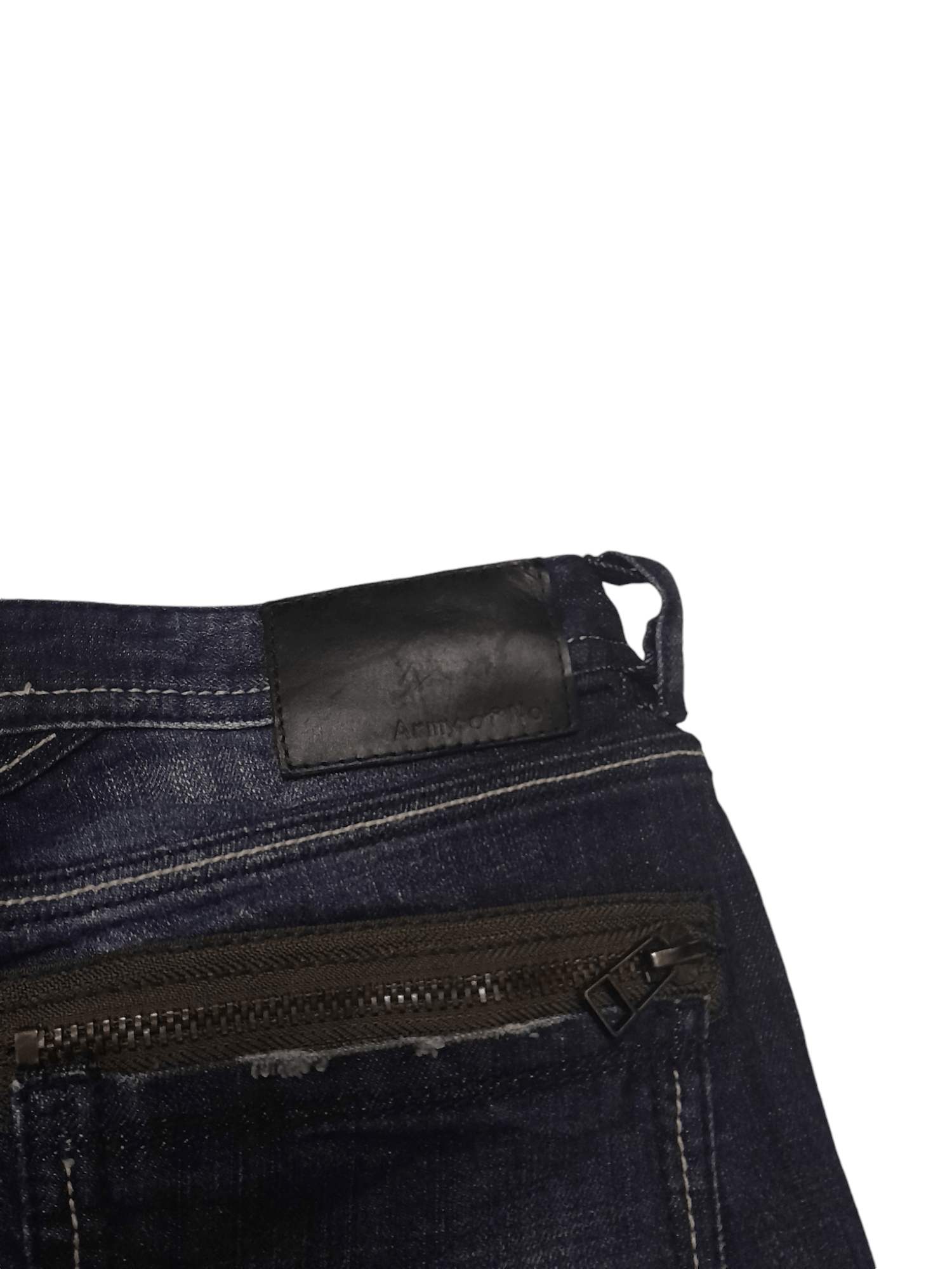 Army Of Me ARMY OF NO! Flare Denim (S 287) Waist 32 Size US 32 / EU 48 - 4 Thumbnail