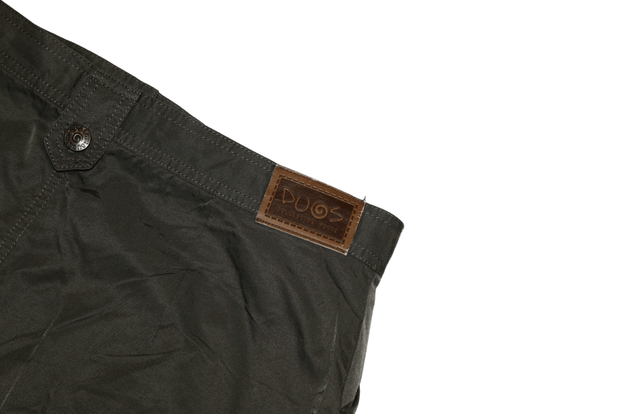 Marithe + Francois Girbaud VTG🔥 Duos France Cotton Nylon Cargo transformation skirt Size 32" / US 10 / IT 46 - 10 Thumbnail