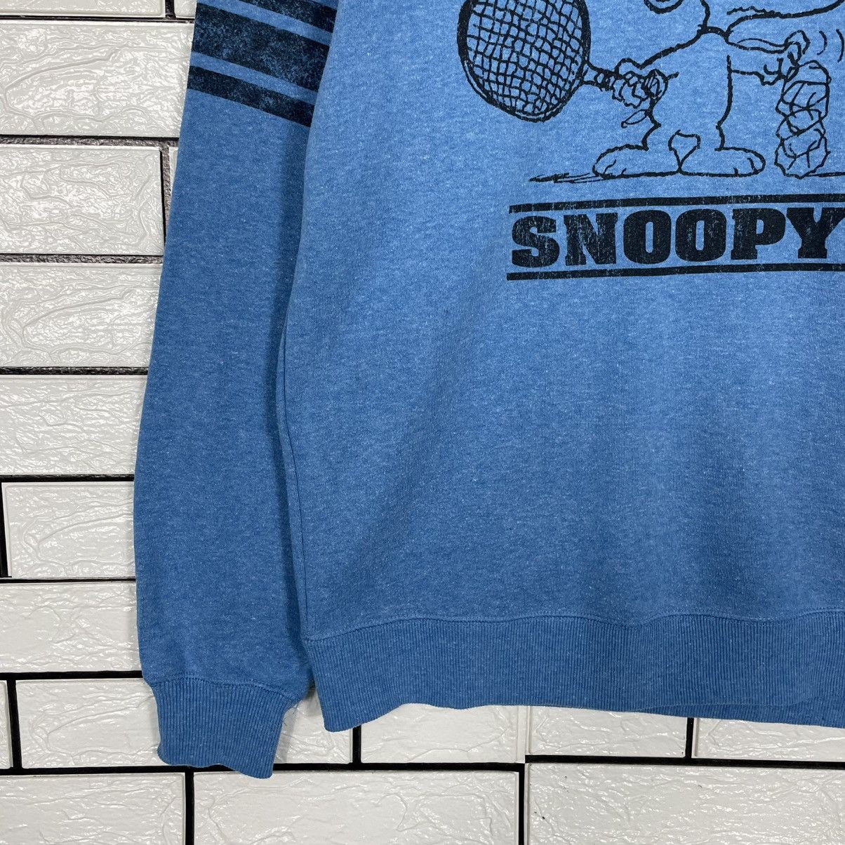 Peanuts Peanuts Snoopy Famous Tennis Player Blue Sweatshirt Size US S / EU 44-46 / 1 - 3 Thumbnail