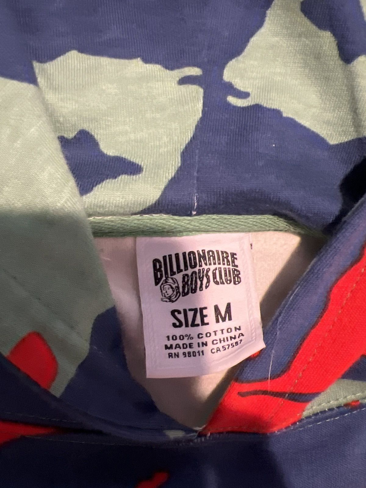 Billionaire Boys Club Billionaire Boys Club Multi-Camo Hoodie Size US M / EU 48-50 / 2 - 3 Thumbnail