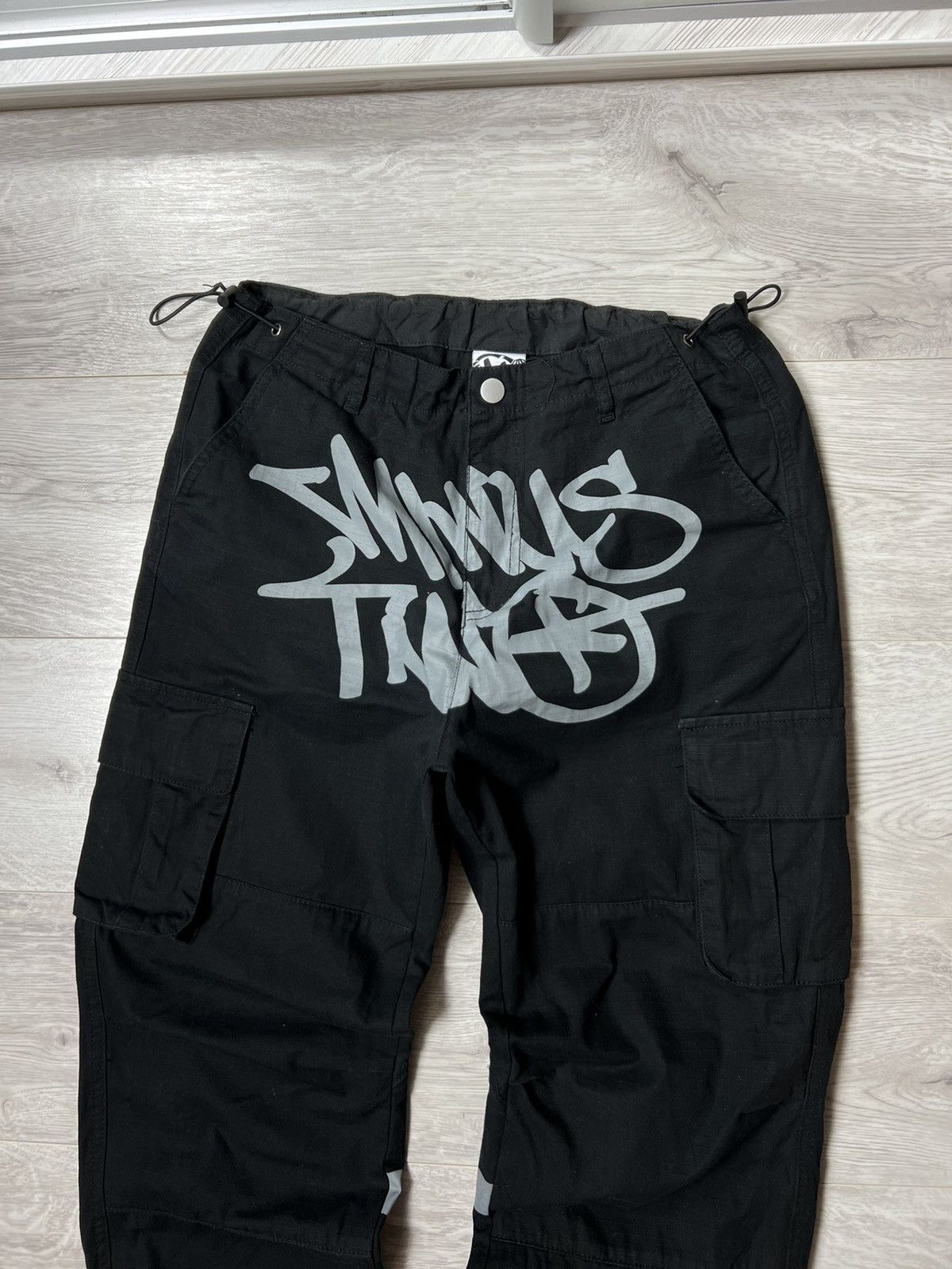 Other Rare Minus Two Cargo Parachute Pants Big Logo Size S Size US 31 - 2 Thumbnail