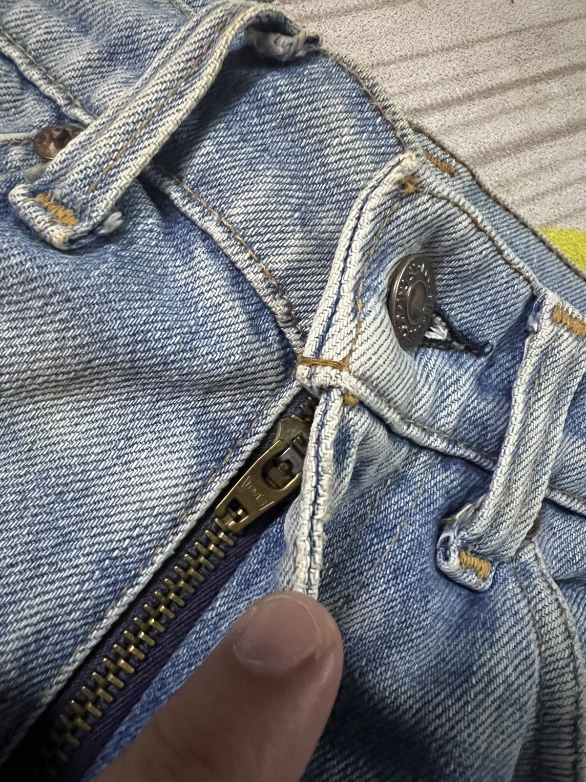 Levi's 💥Vintage Levis 515 orange Tab Mud Wash Jean Size US 28 / EU 44 - 14 Thumbnail