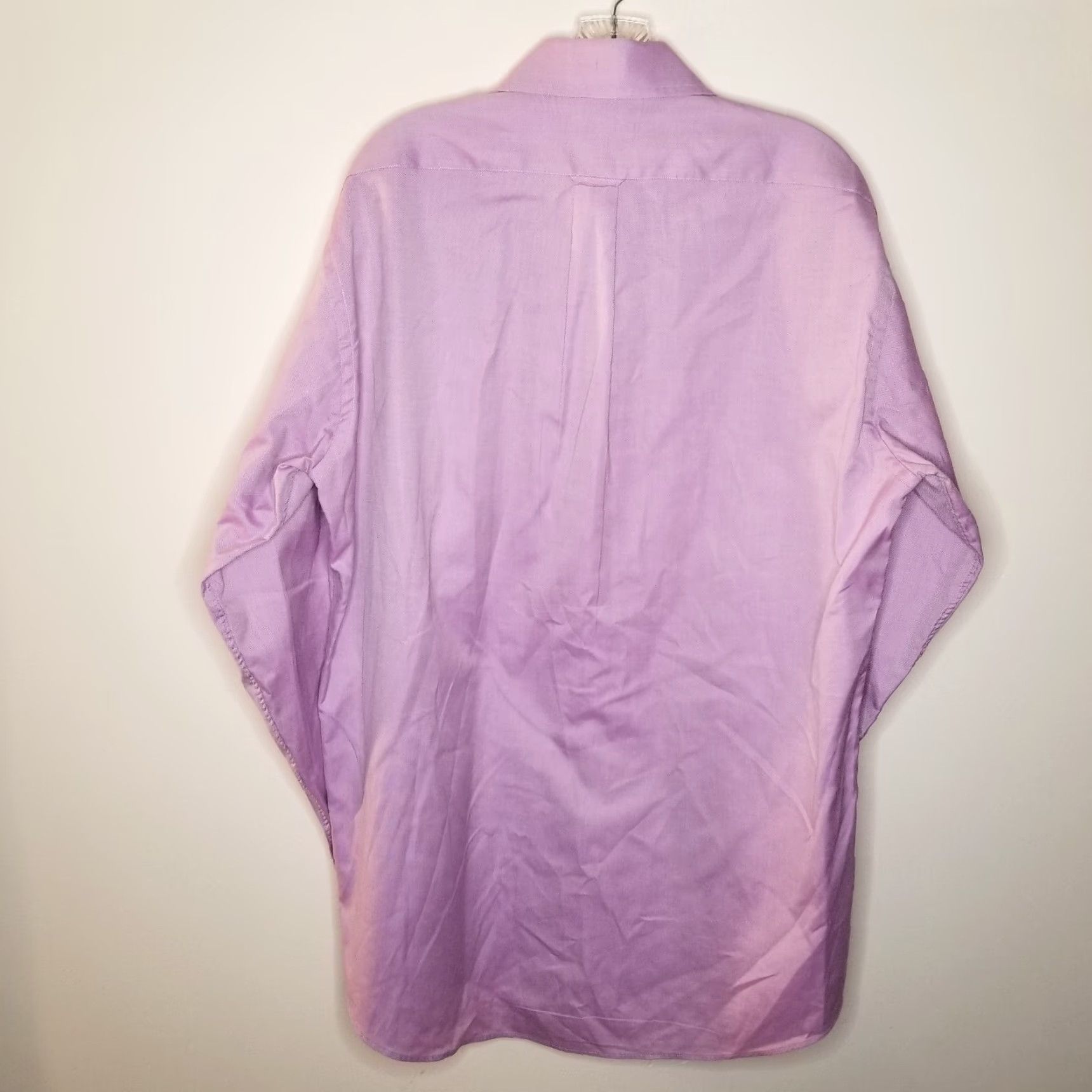 Faconnable Façonnable Mens Purple Pink Made In USA Long Sleeve Button-Up 16L Button-Up Shirt Mens USA 16L Size US L / EU 52-54 / 3 - 5 Thumbnail