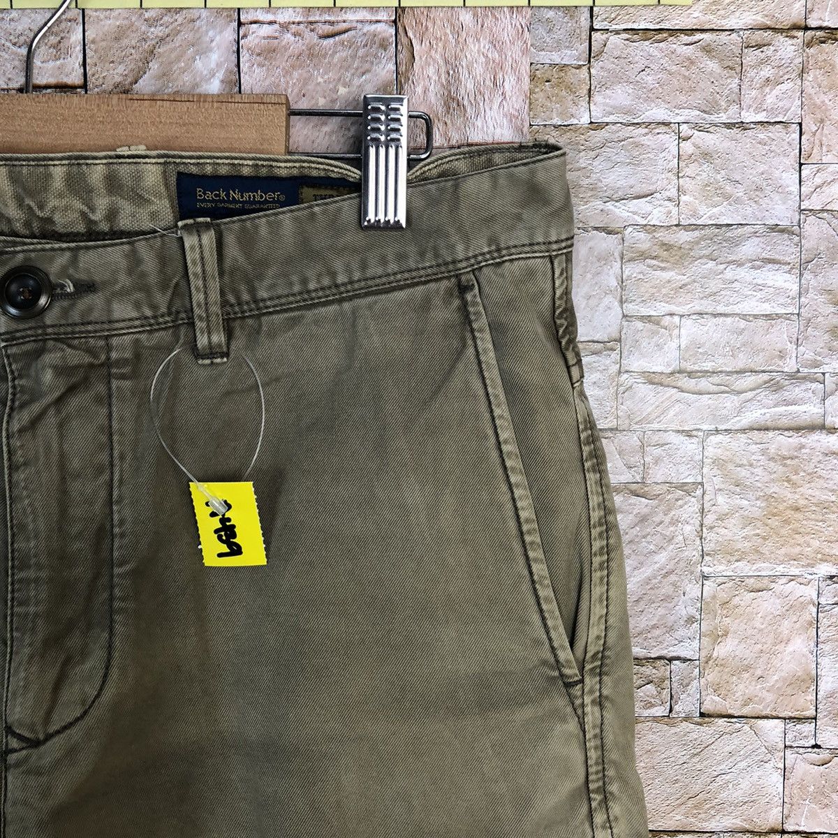 Japanese Brand Back Number Brown Cargo Multipocket Pants #A439 Size US 30 / EU 46 - 9 Thumbnail