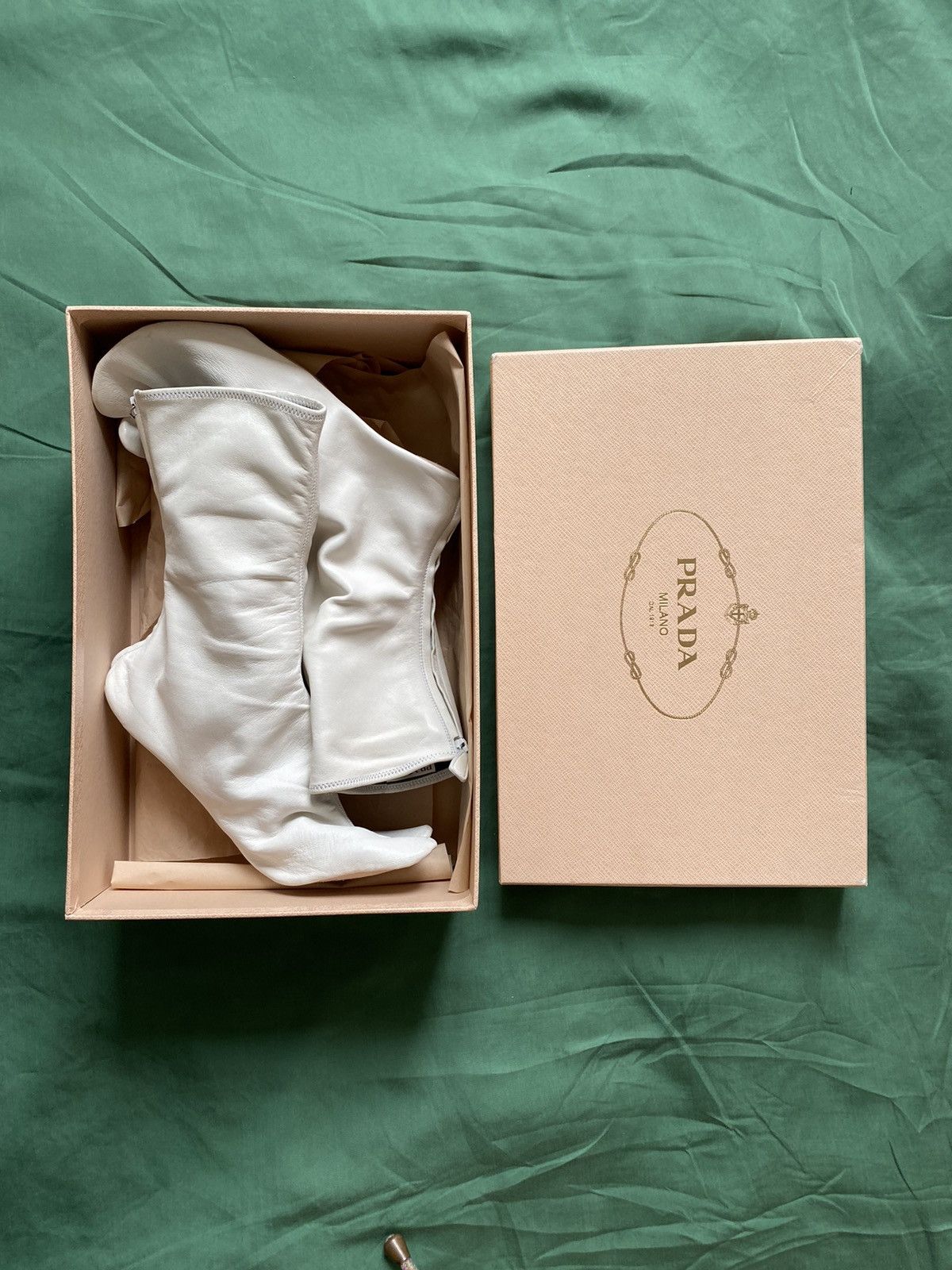 Prada Prada Runway Tabi Socks (IT0109) Size US 7 / IT 37 - 3 Thumbnail