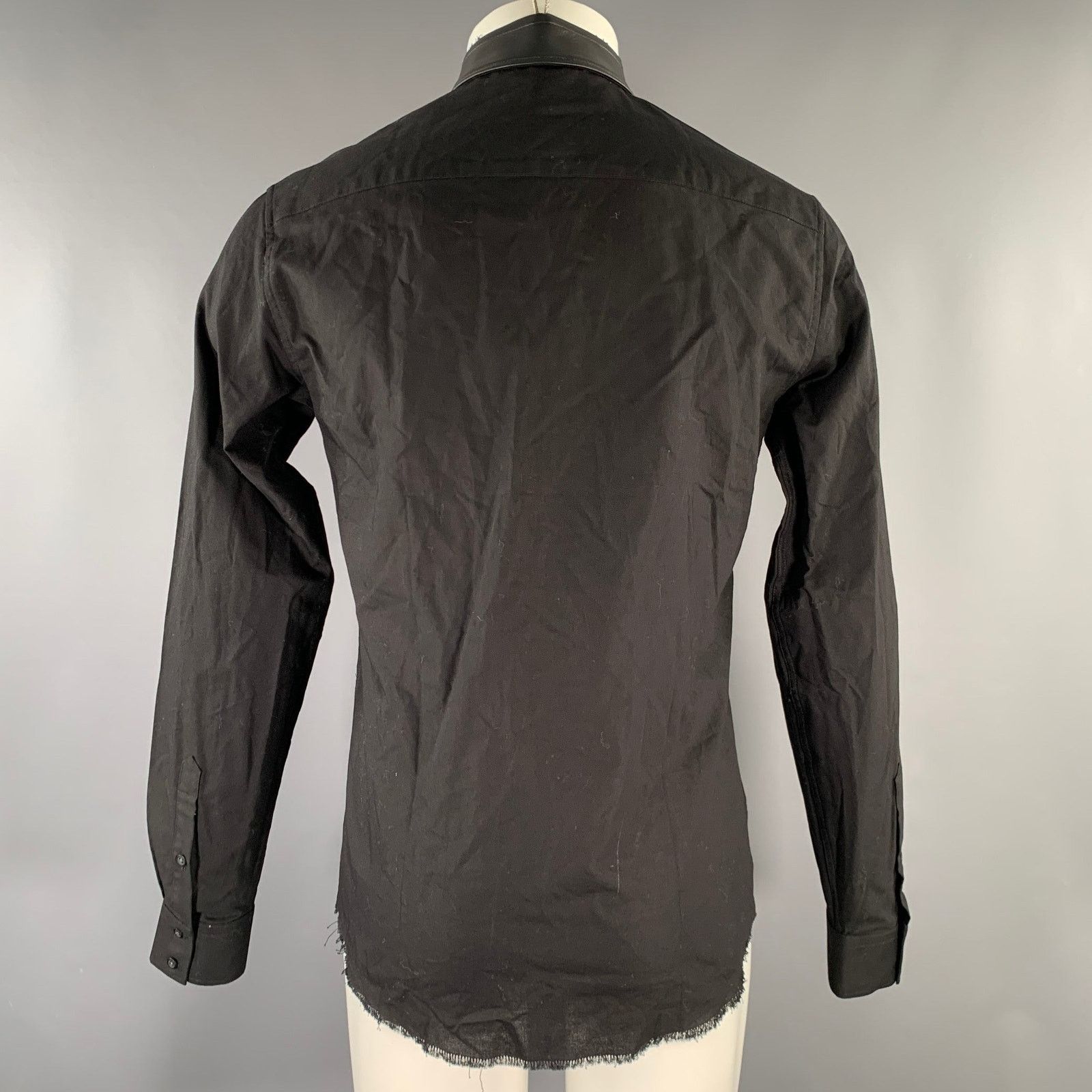 Iro IRO Size S Black Cotton Long Sleeve Shirt Size US S / EU 44-46 / 1 - 4 Thumbnail