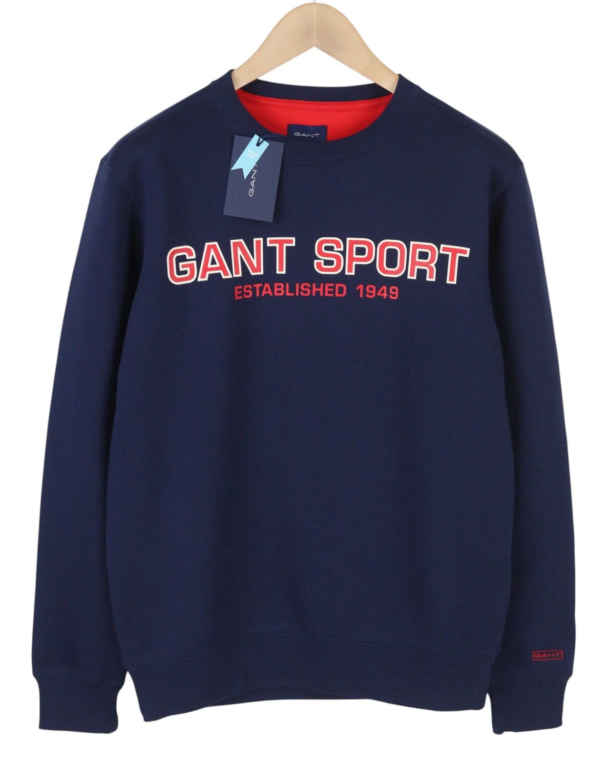 Gant SPORT C-NECK M Classic Blue Logo Sweatshirt 87236 Size US M / EU 48-50 / 2 - 3 Thumbnail