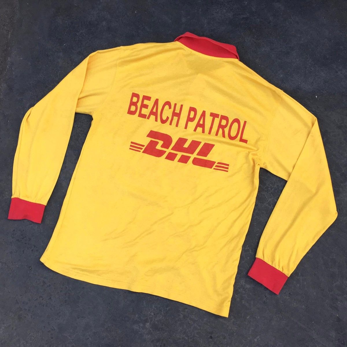 Vintage RARE ‼️ DHL Size US M / EU 48-50 / 2 - 2 Thumbnail