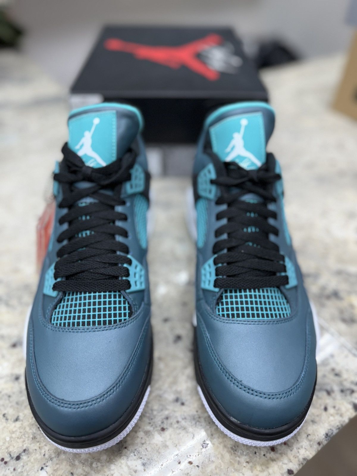 Jordan Brand Jordan 4 Retro Teal Size US 10 / EU 43 - 3 Thumbnail