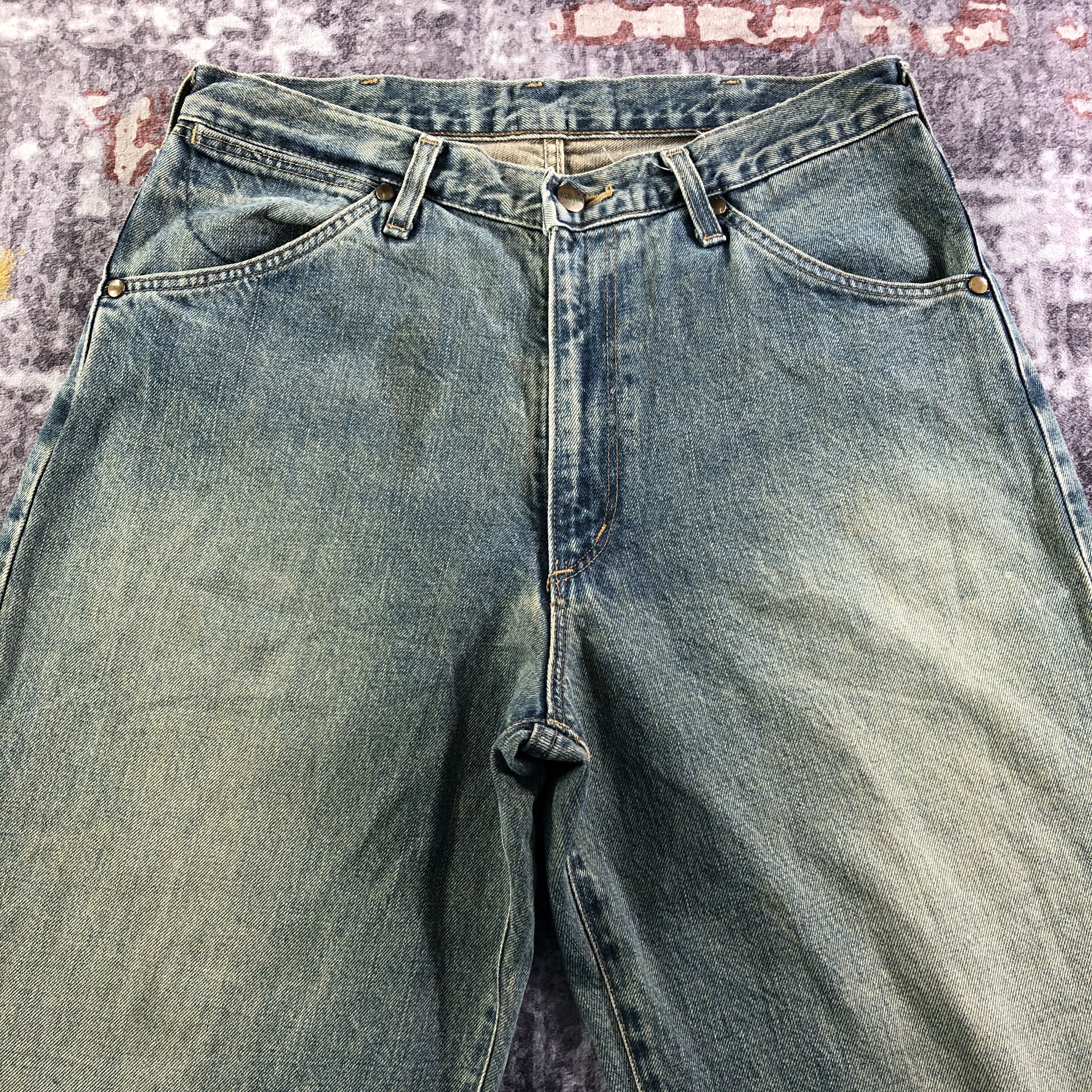 Vintage Vintage Wrangler Selvedge Jeans-JM3693 Size US 32 / EU 48 - 3 Thumbnail