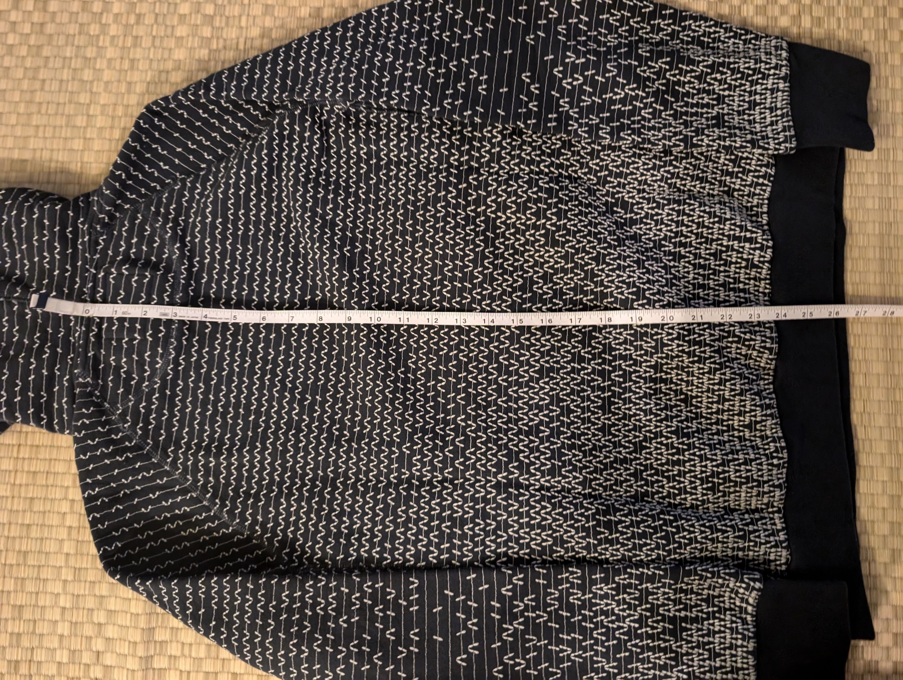Vollebak NWOT Vollebak Sashiko Hoodie Navy Blue Size US XS / EU 42 / 0 - 6 Thumbnail