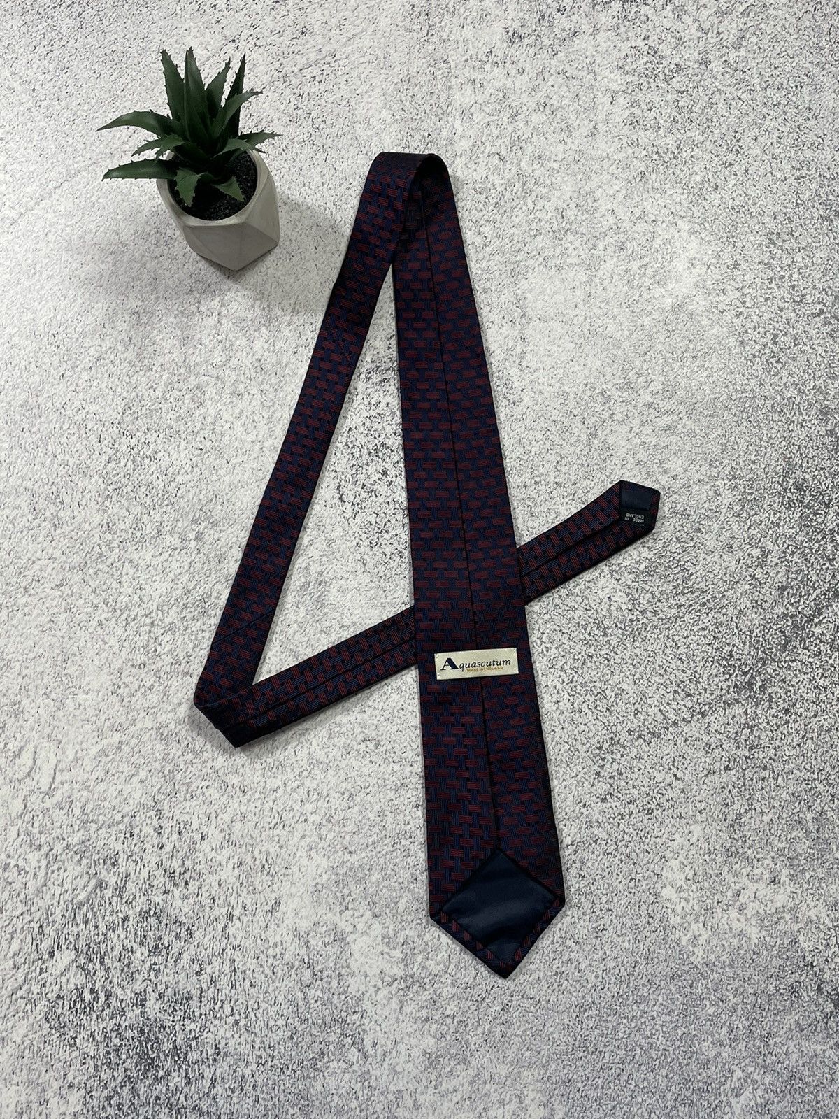 Aquascutum Aquascutum Silk Tie Size ONE SIZE - 6 Thumbnail