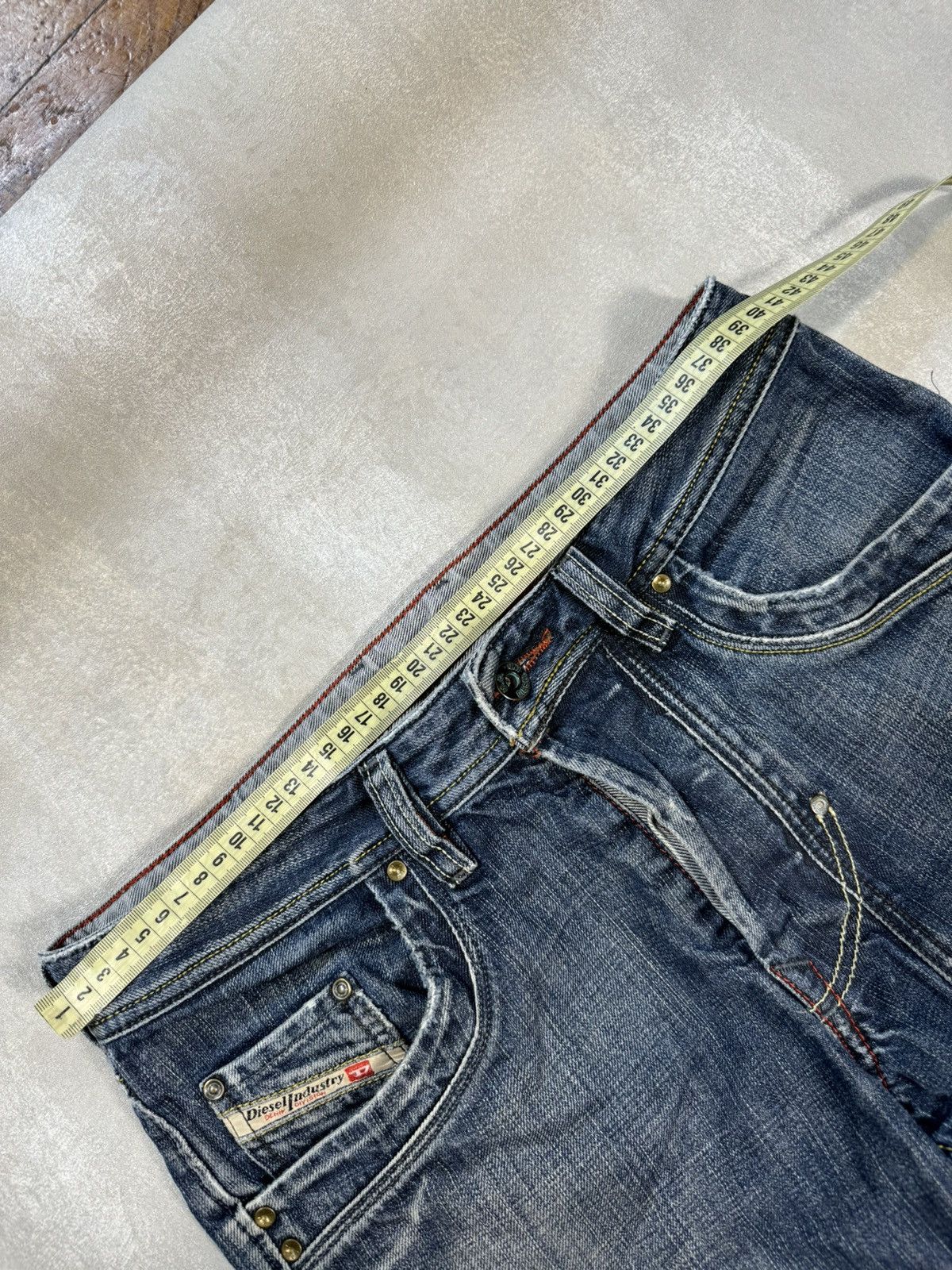 Diesel × Diesel Black Gold Diesel Destresed Trapper Jeans Size US 30 / EU 46 - 11 Thumbnail