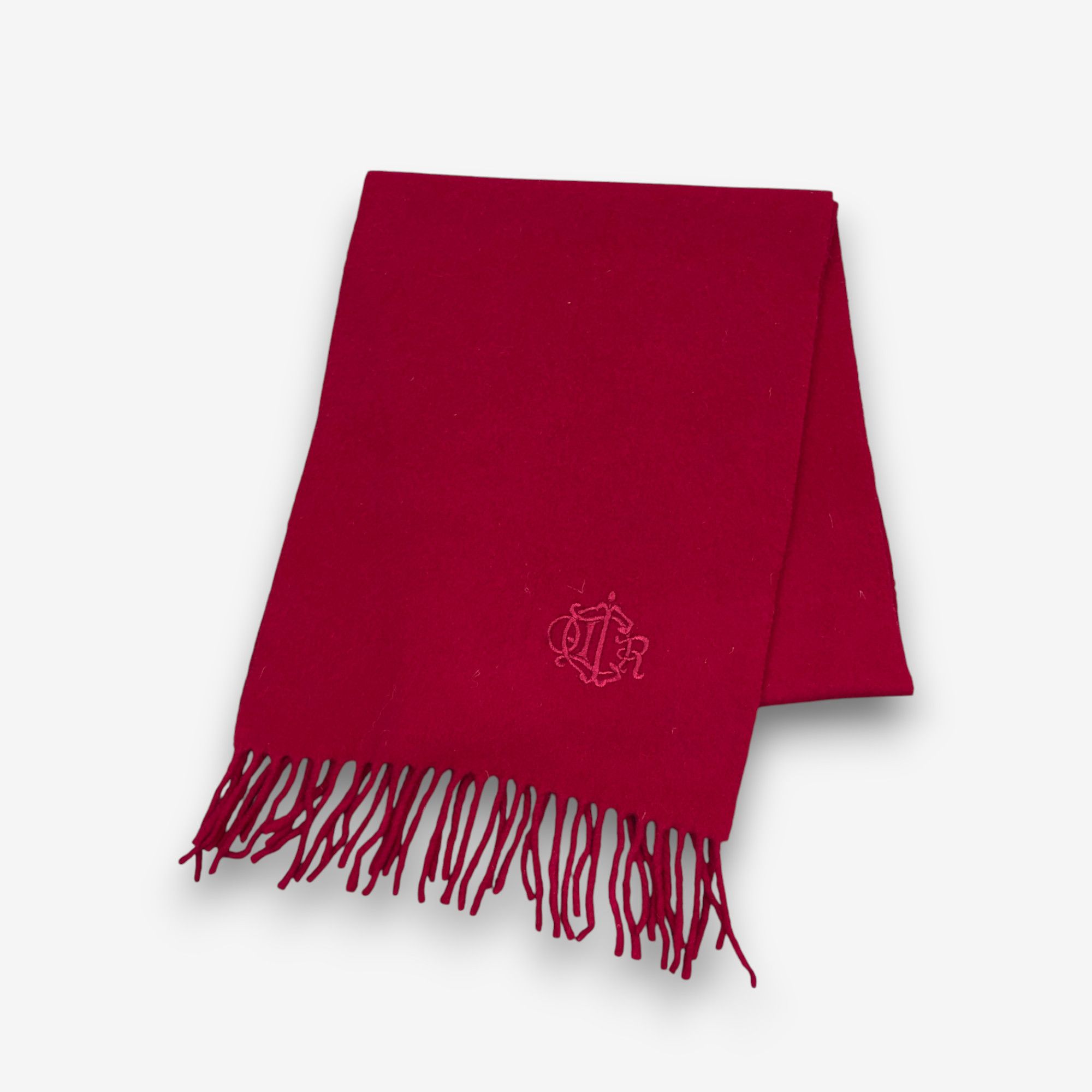 Christian Dior Monsieur Vintage Christian Dior Scarf Muffler Wool Cashmere Scarves Size ONE SIZE - 3 Thumbnail