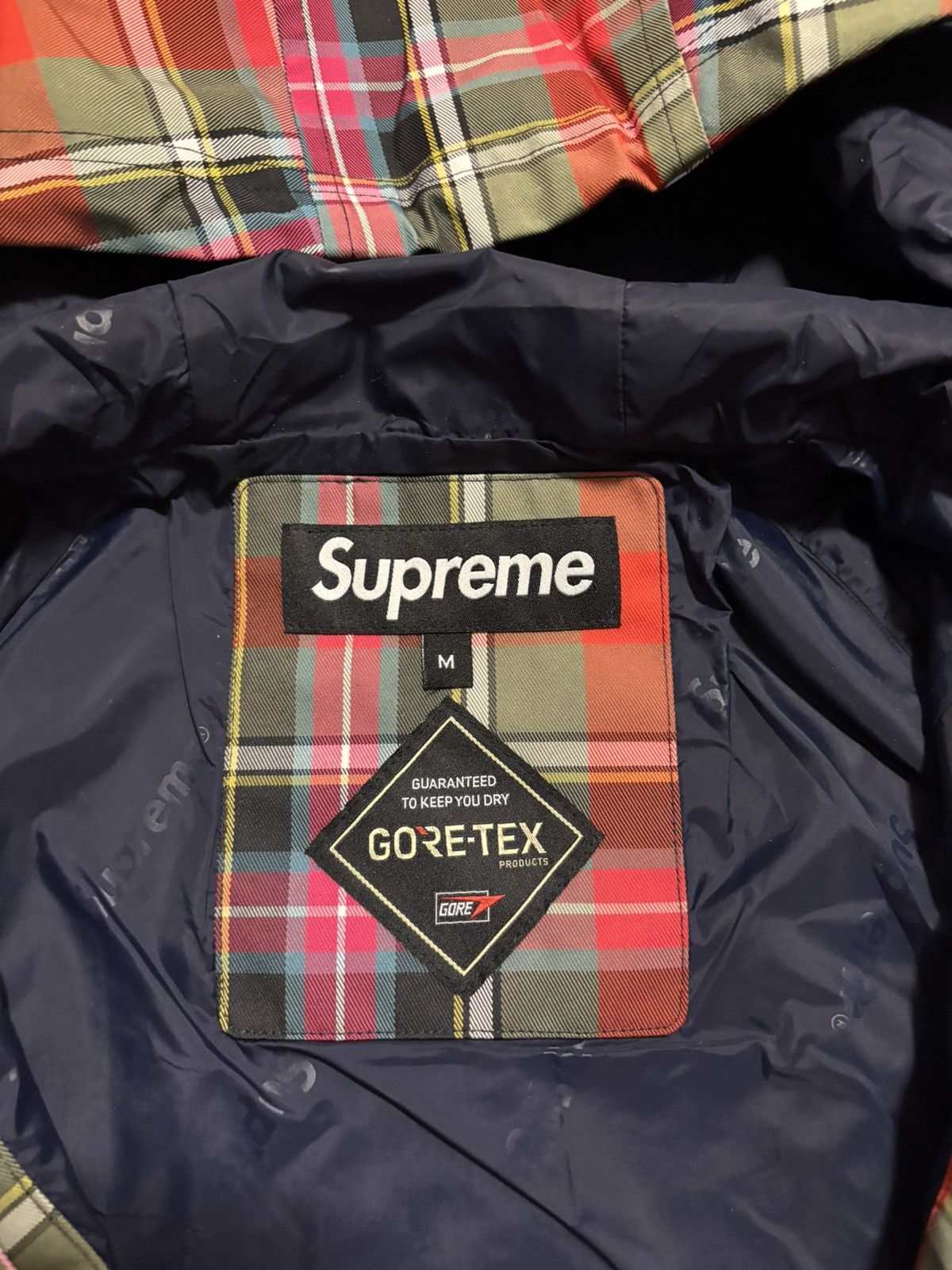Supreme Supreme Gore Tex Harrington-Style Jacket Olive Plaid Size US M / EU 48-50 / 2 - 2 Thumbnail