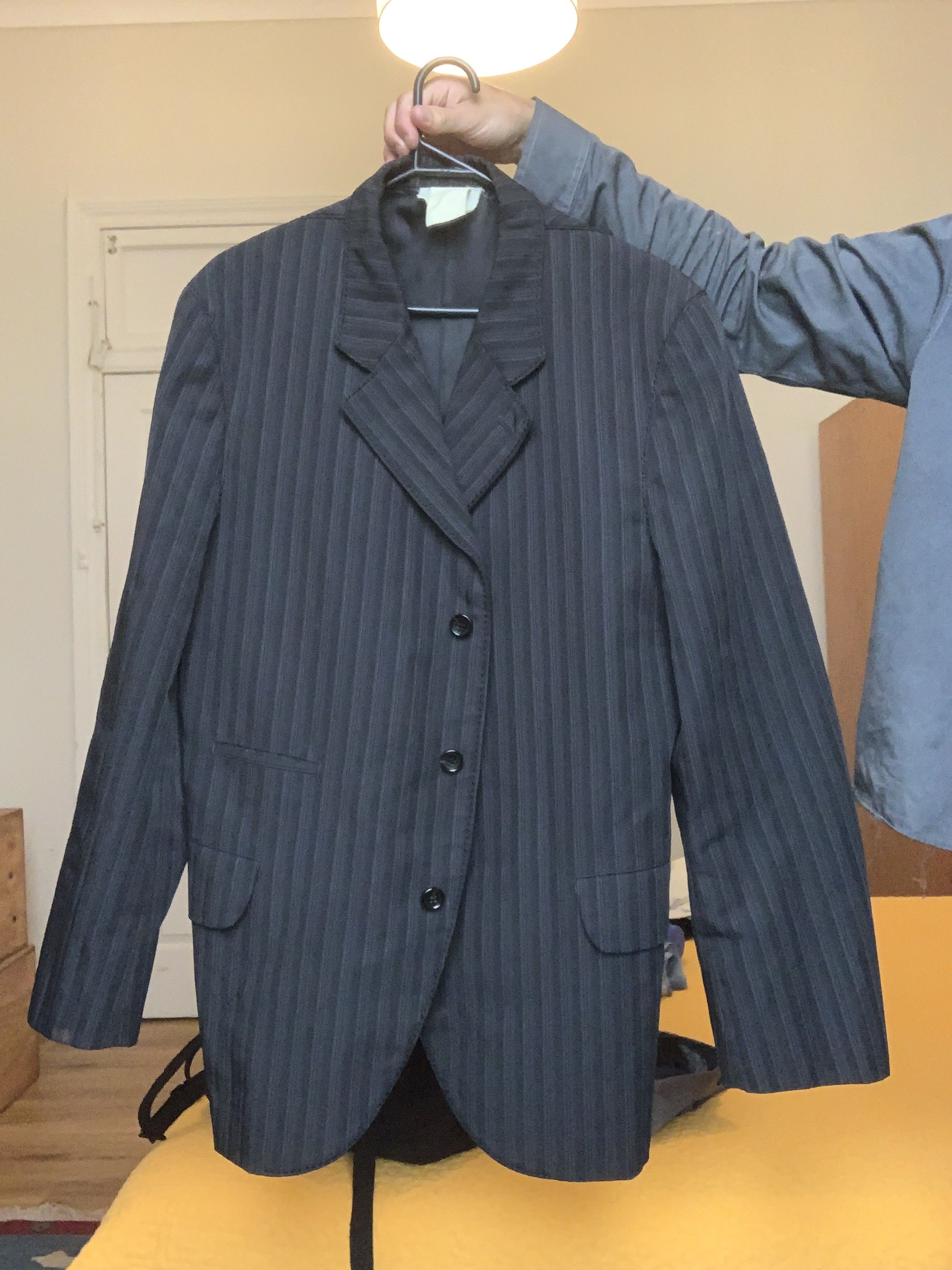 Comme des Garcons Homme Plus CDG Homme Plus Pin Stripe Blazer Size 40L - 6 Thumbnail