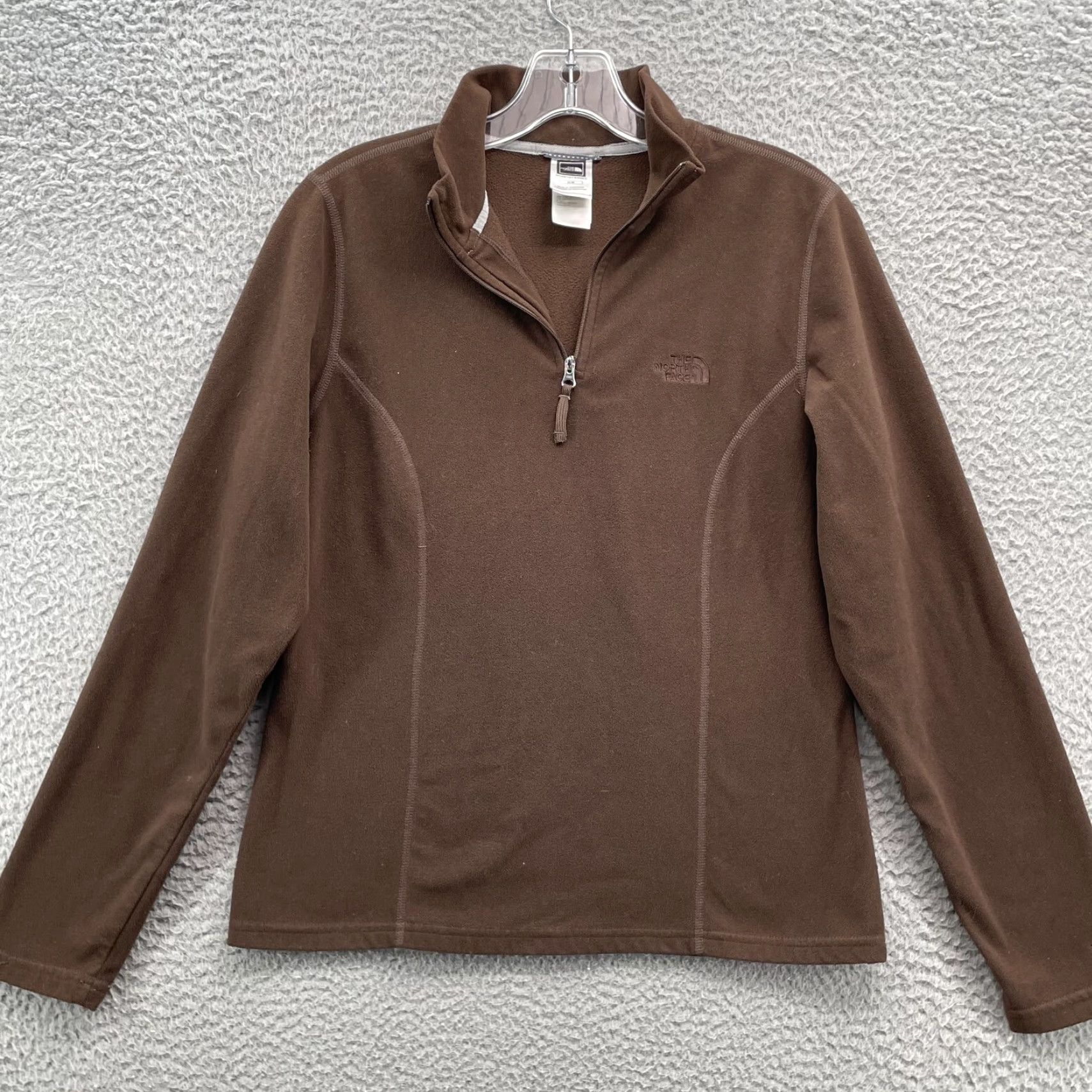 The North Face The North Face 1/4 Zip Pullover Women Medium Brown Gorpcore Tech Outdoors Shirt Size M / US 6-8 / IT 42-44 - 3 Thumbnail