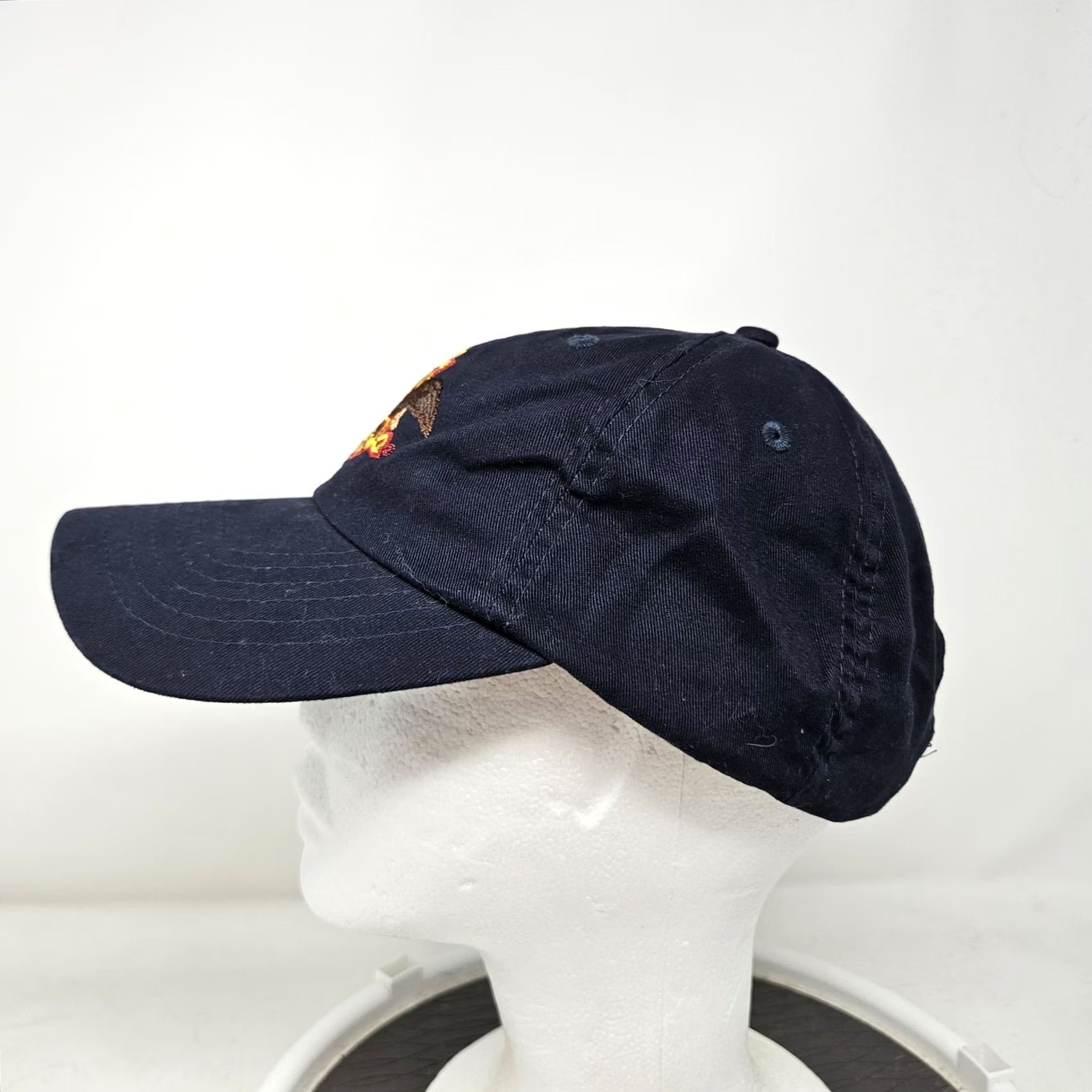 Vintage VINTAGE Anheuser-Busch Hat Cap Strap Back Navy Blue Embroidered St Louis Brewery Tour Mens BeER Size ONE SIZE - 5 Thumbnail