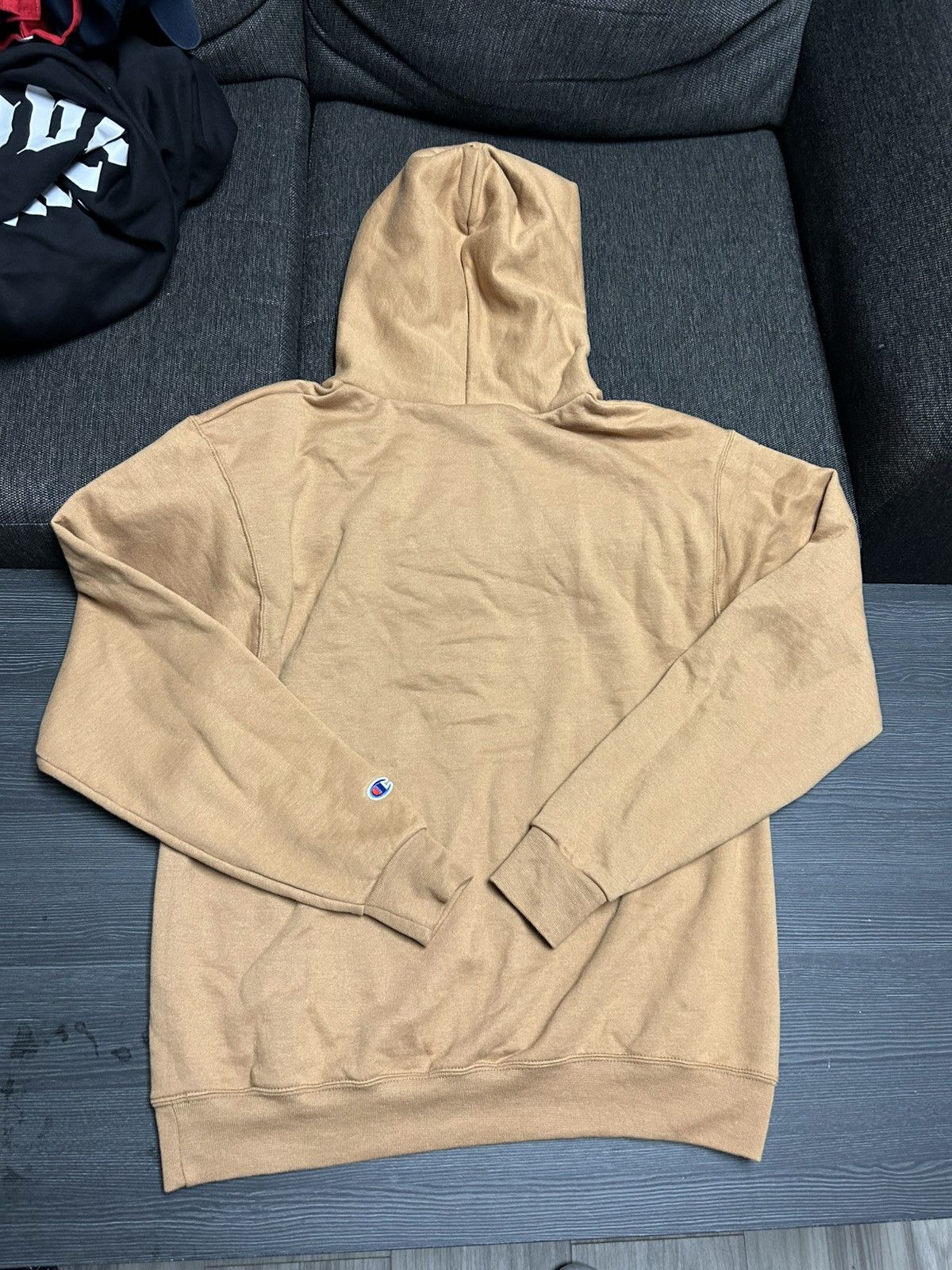 Champion Illinois Block I Embroidered Powerblend Fleece Hoodie Size US M / EU 48-50 / 2 - 2 Thumbnail