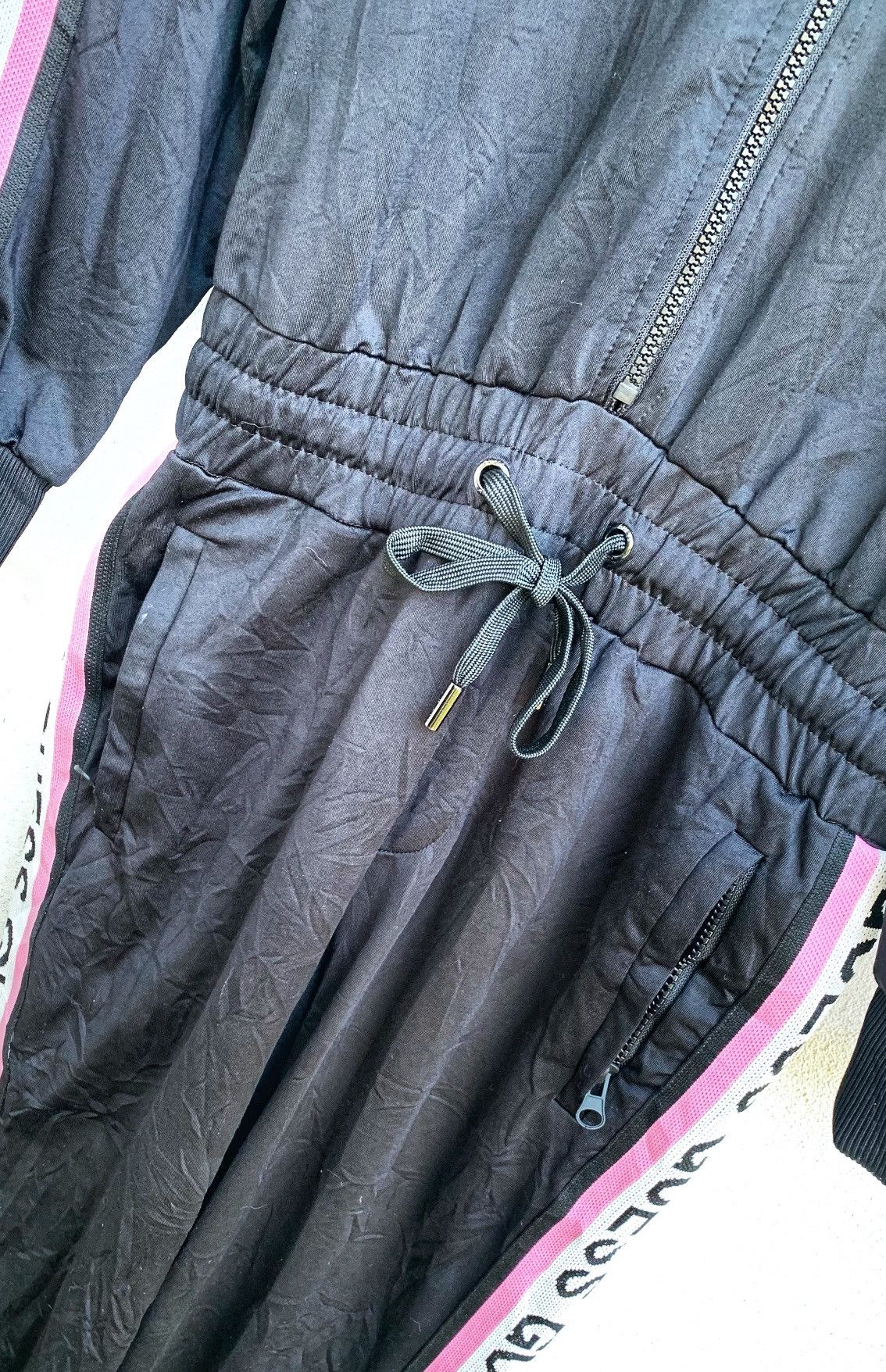 Guess × Vintage Vintage GUESS Side Tape Zipper Jumpsuit Size 24" / US 00 / IT 34 - 7 Thumbnail