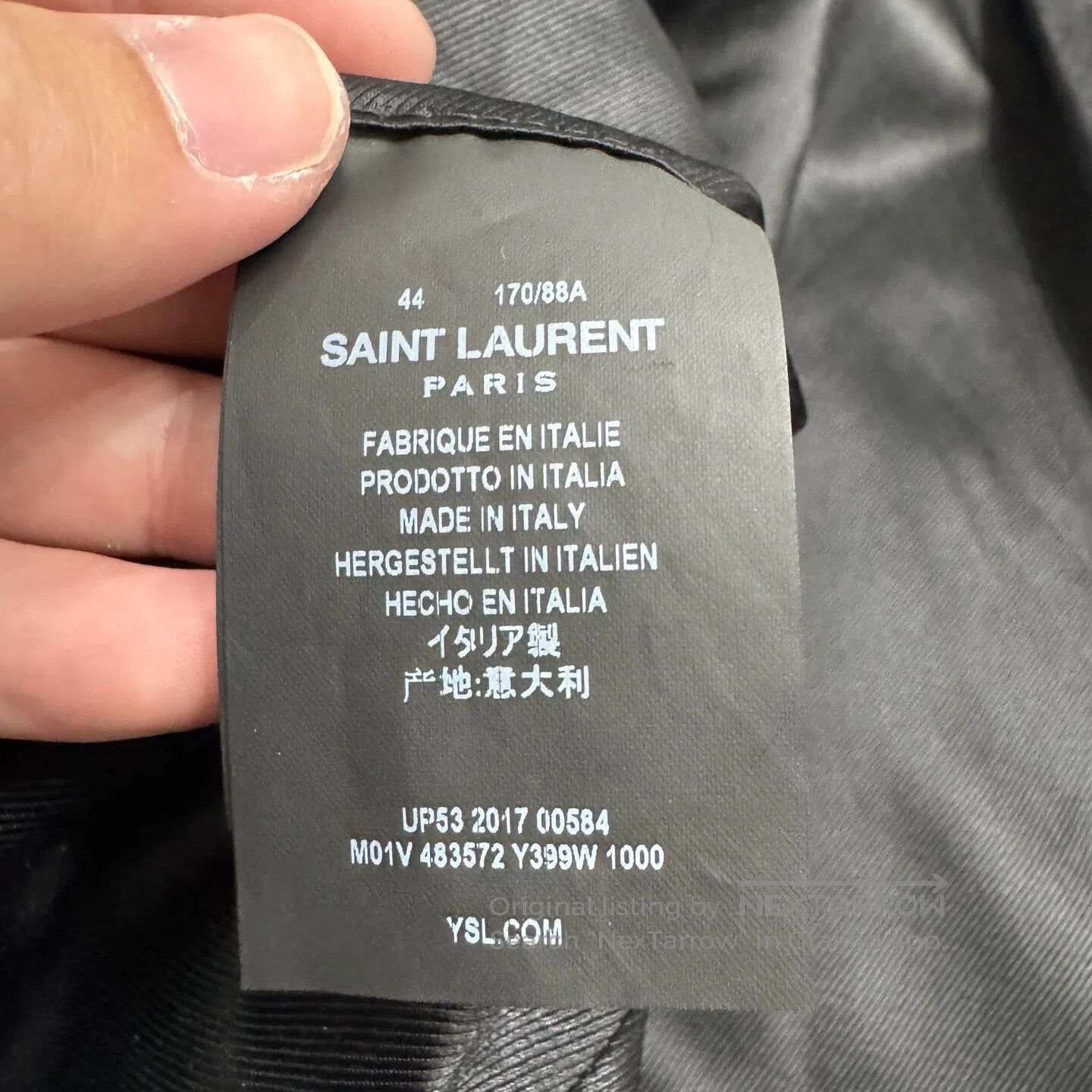 Saint Laurent Paris Saint Laurent Paris Wool coat| Size US S / EU 44-46 / 1 - 4 Thumbnail